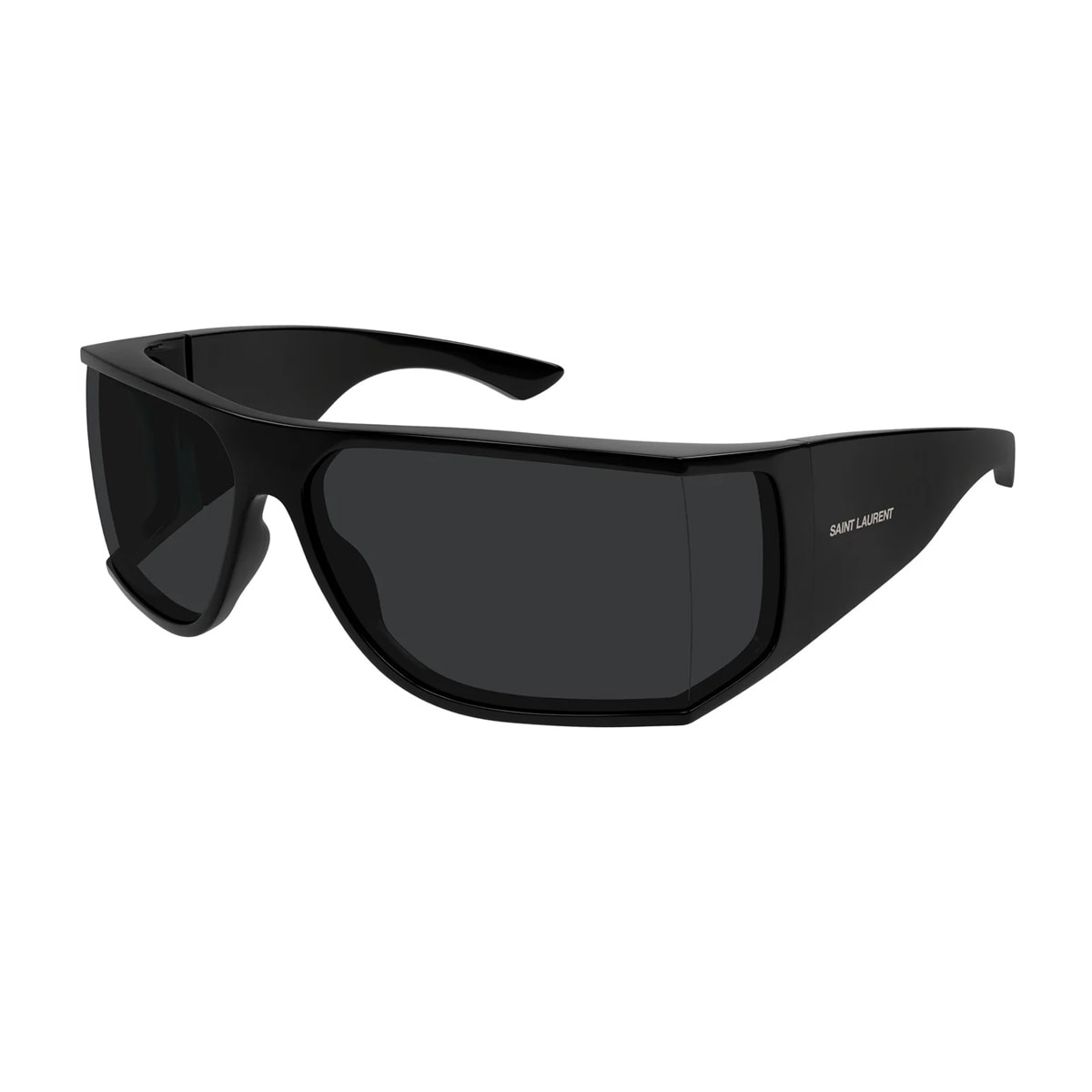 Saint Laurent Sl 806 Linea Sl Logo 001 Black Sunglasses In Black