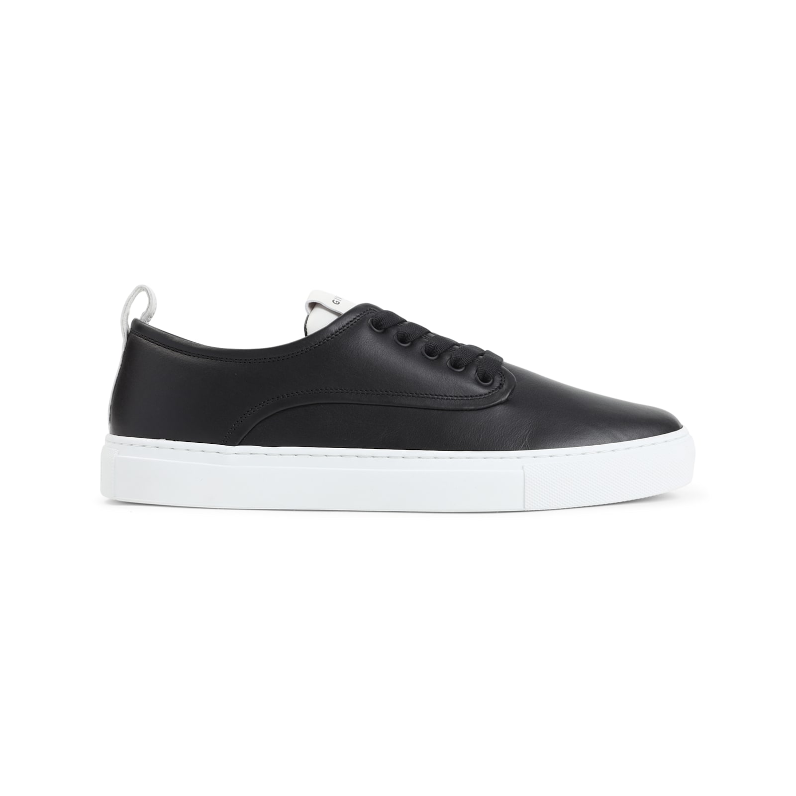 Givenchy New City Leather Low Sneakers Shoes In Black