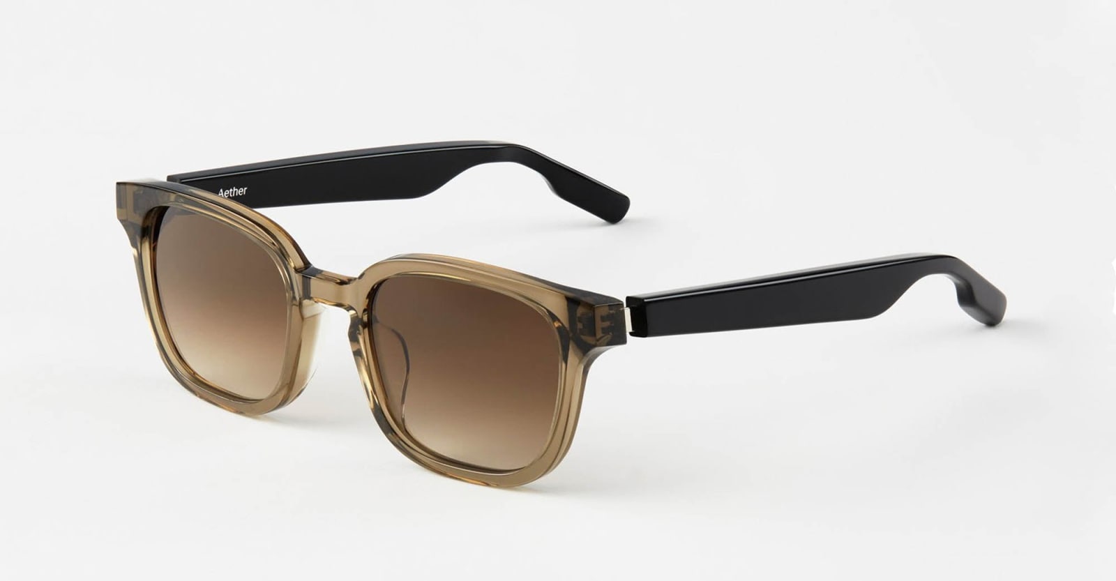 Aether Model S1 - Smoke Brown Sunglasses In Brown