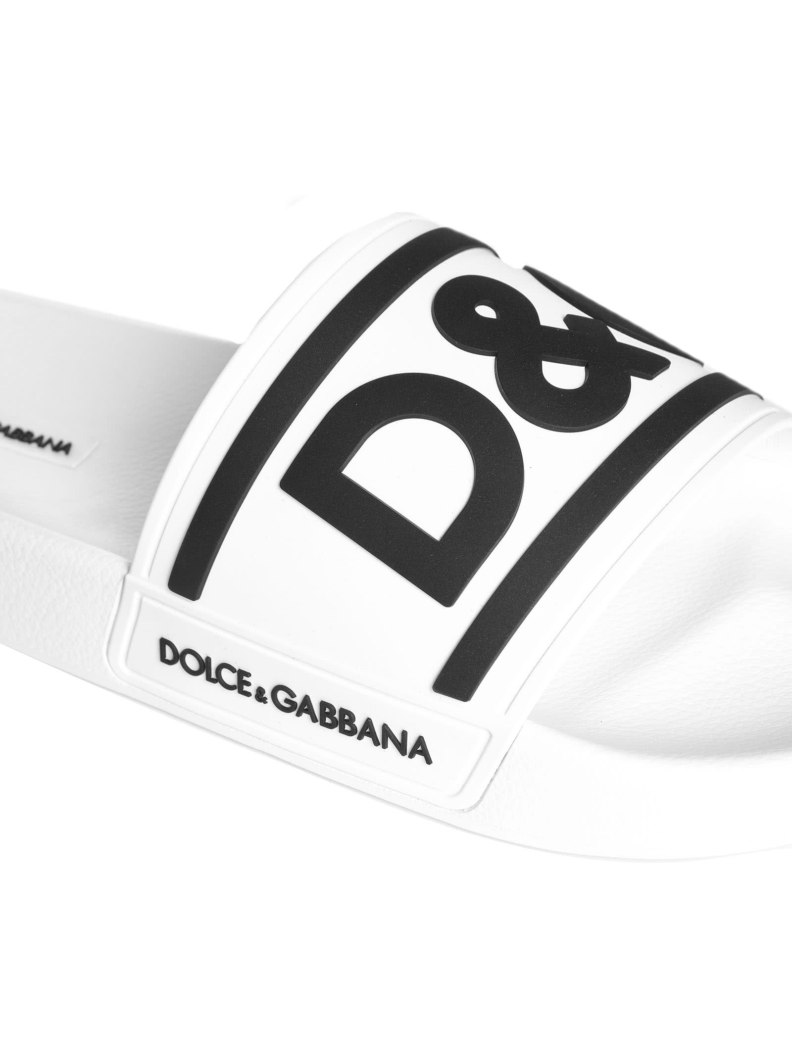 Shop Dolce & Gabbana Shoes In Bianco Nero