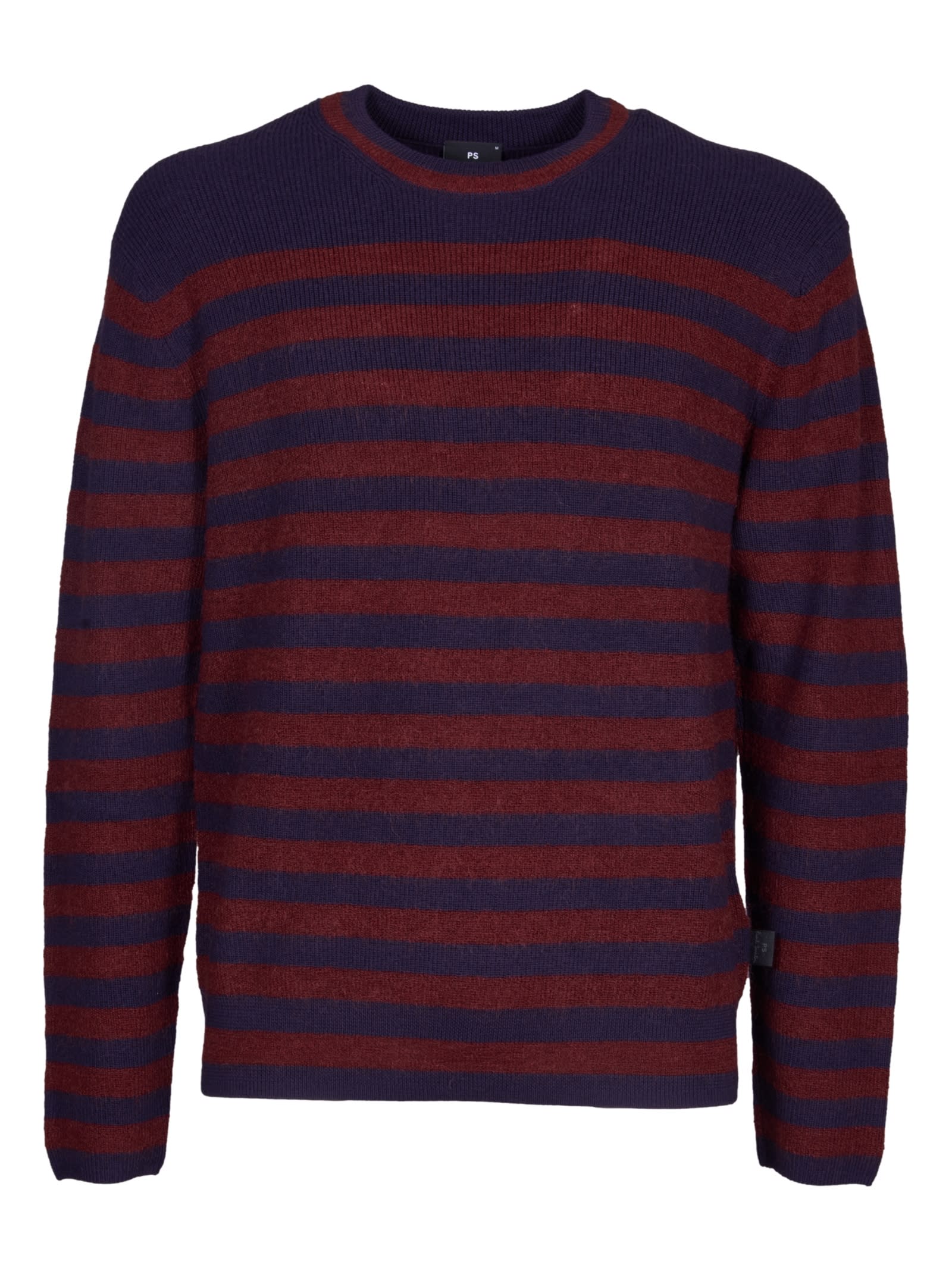 Shop Paul Smith Sweater In Burgundy