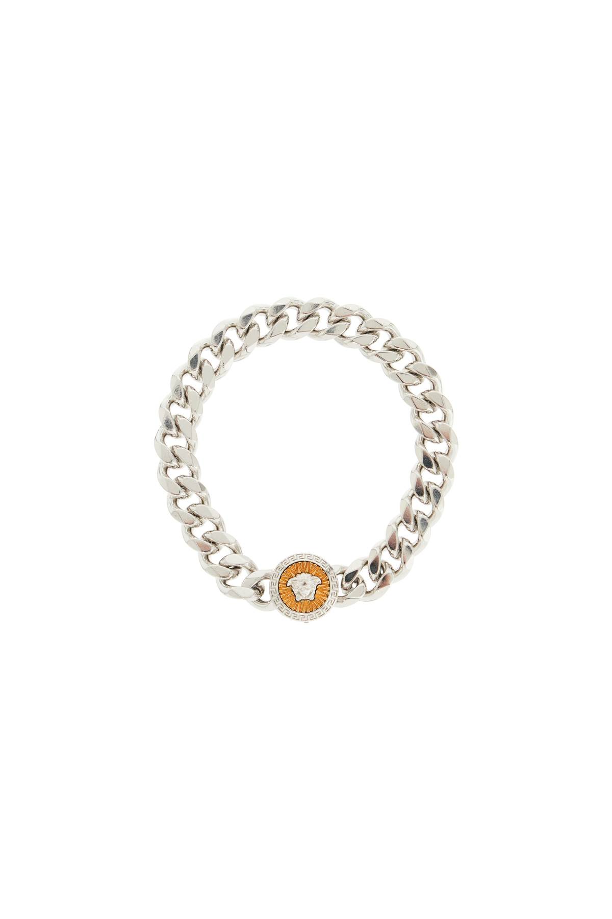 chain Bracelet With Medusa Charm