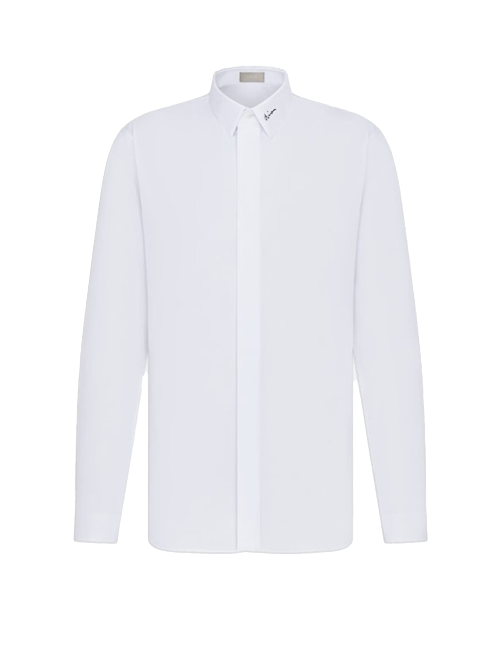 Shop Dior Shirt In Whim White
