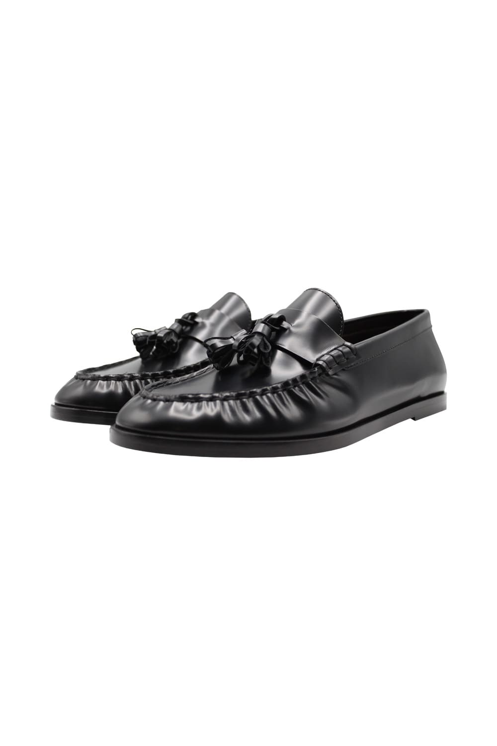 The Row Mens Loafer In Blk Black