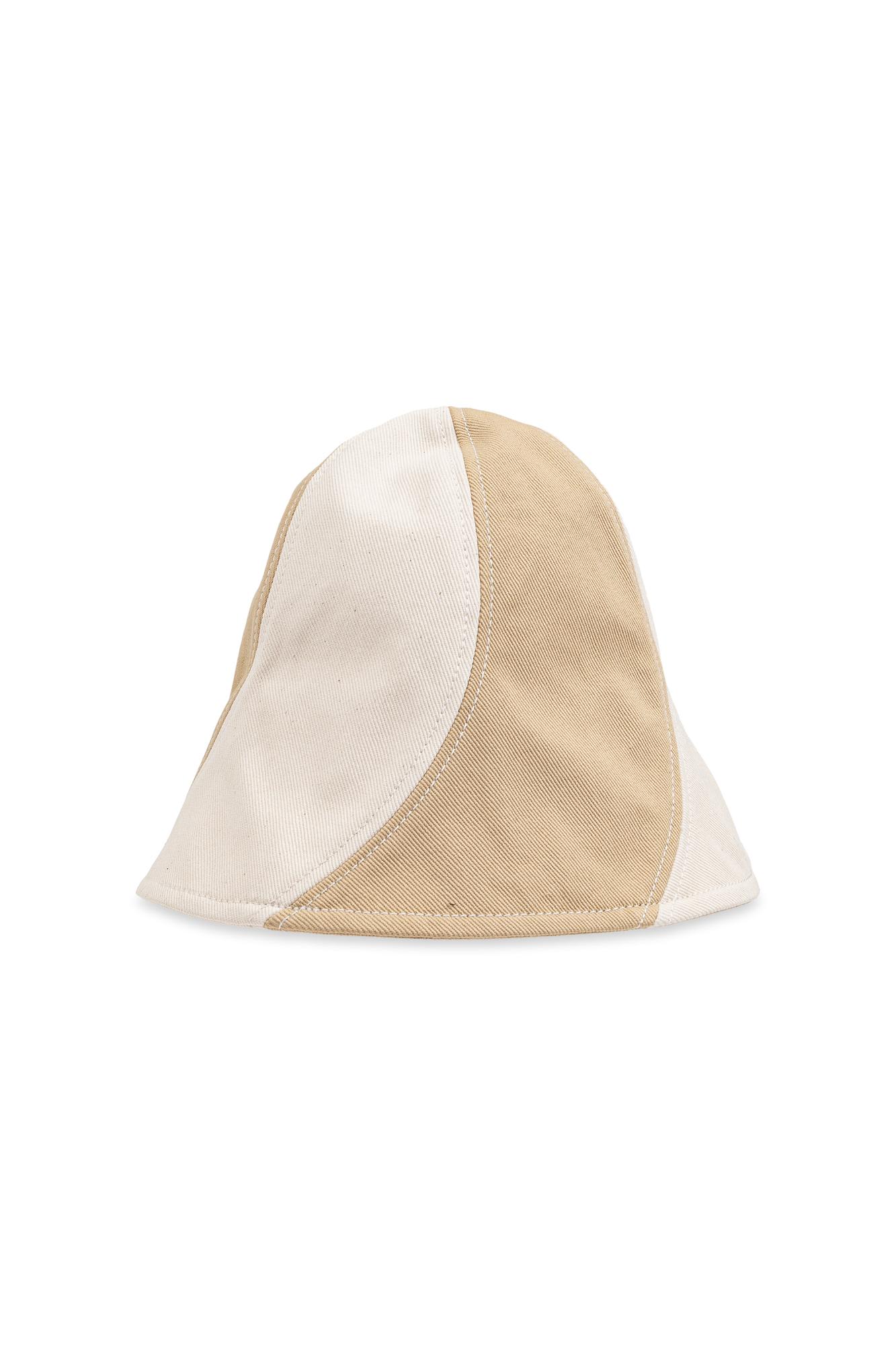 Jacquemus Hat With Logo In Beige / Off-white