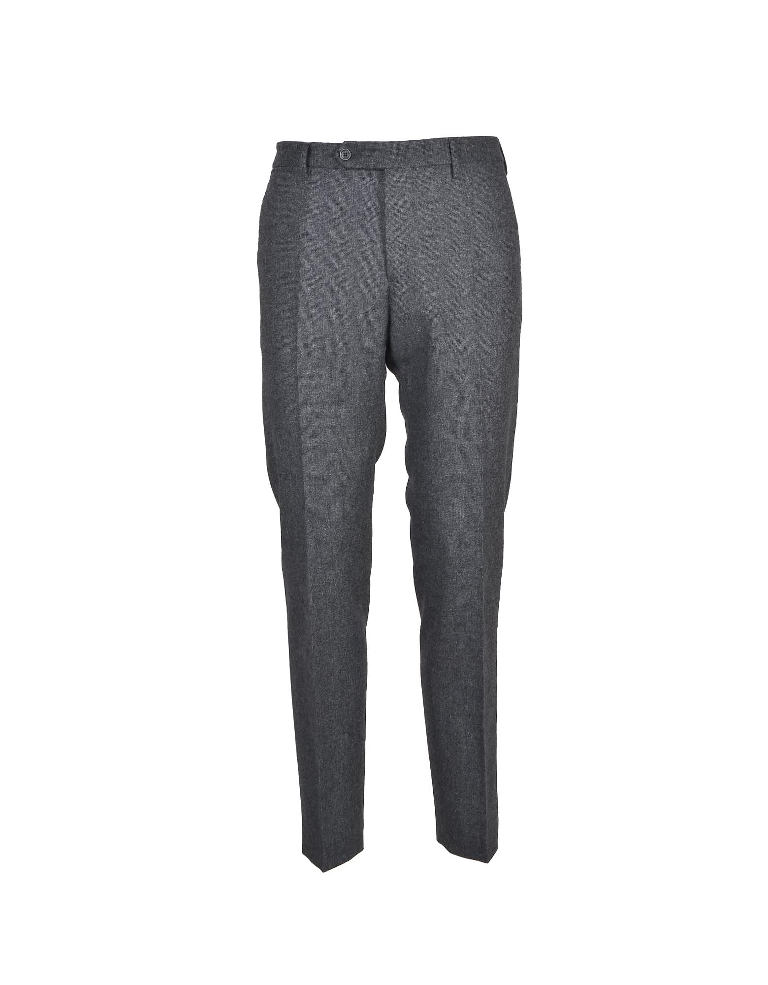 Berwich Mens Gray Pants