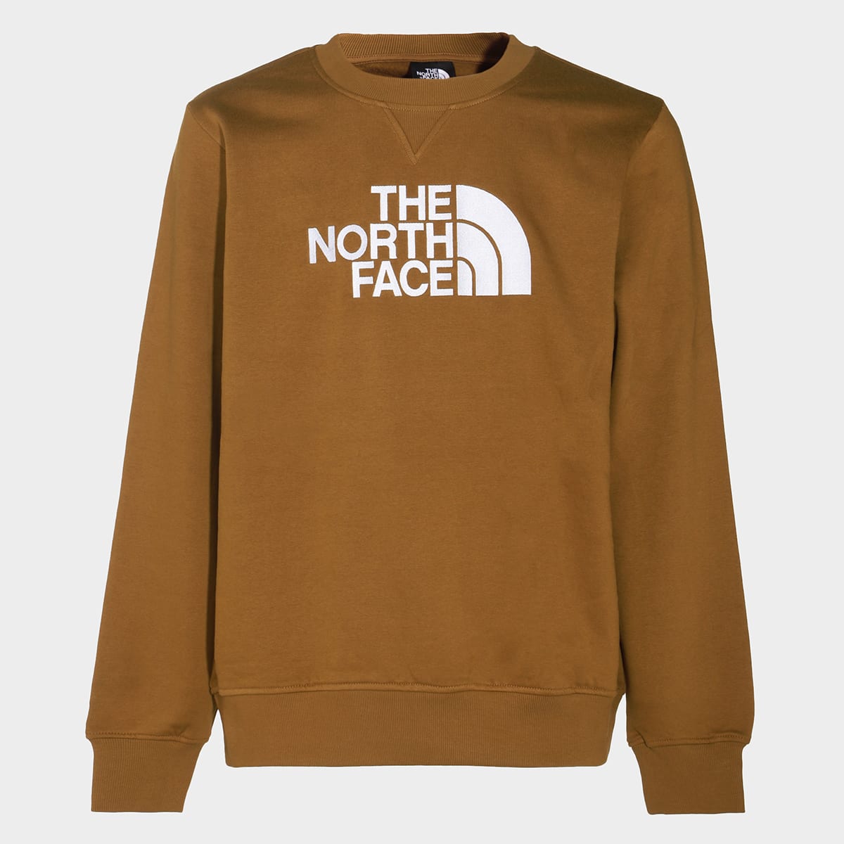 THE NORTH FACE BROWN COTTON SWEATSHIRT 