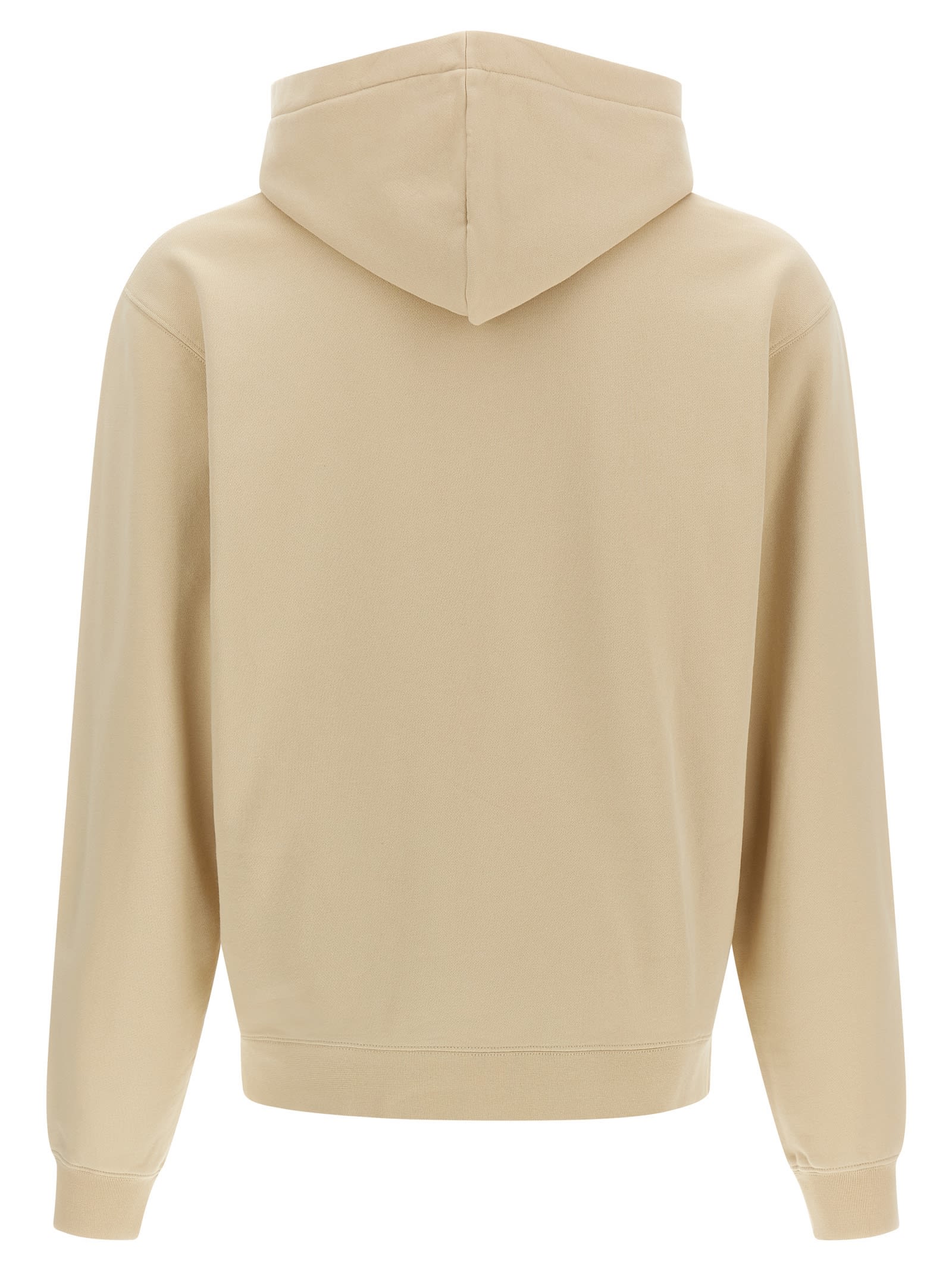 Jacquemus Le Hoodie Gros Grain In Brown