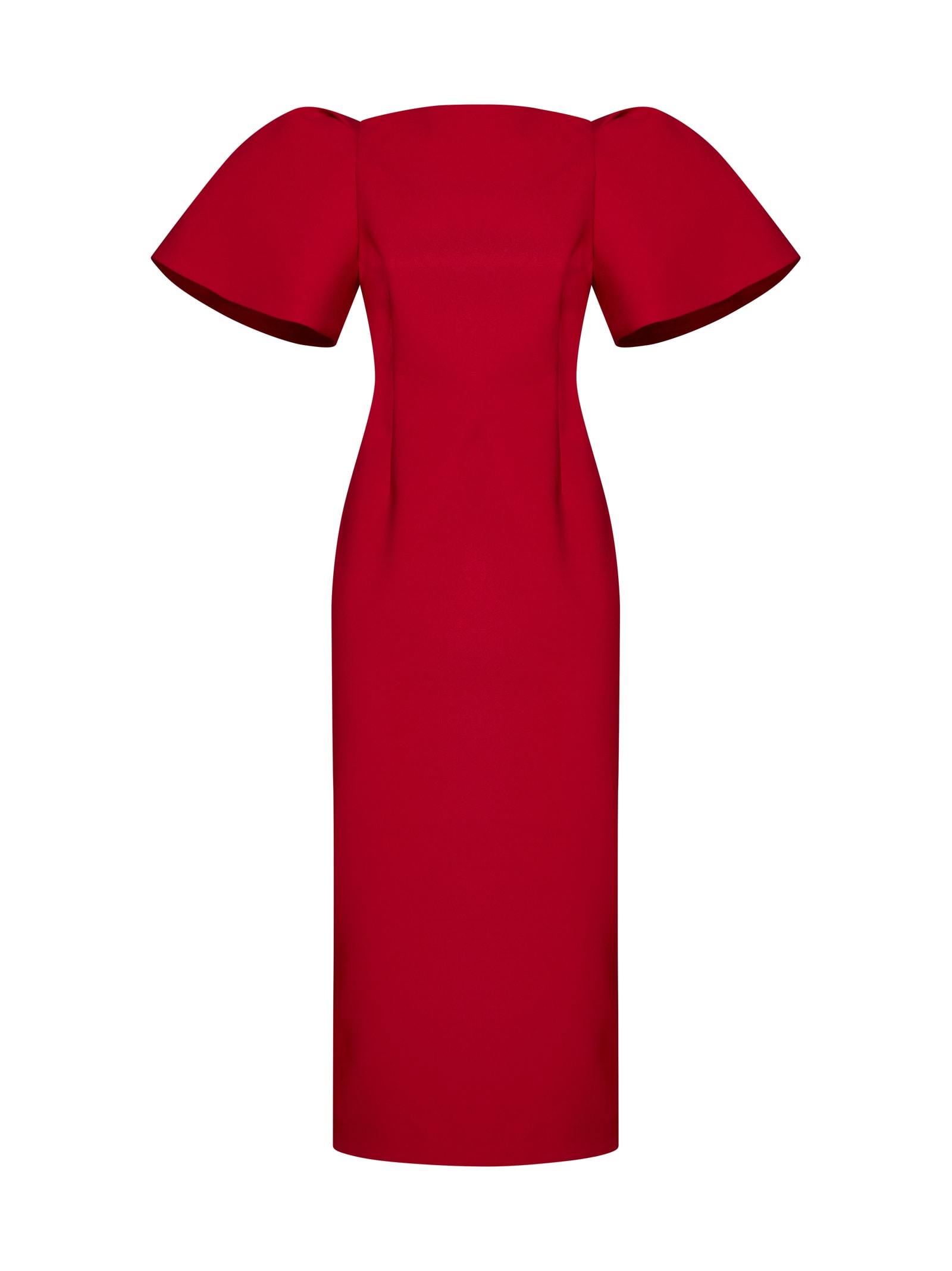 Solace London Dress In Red