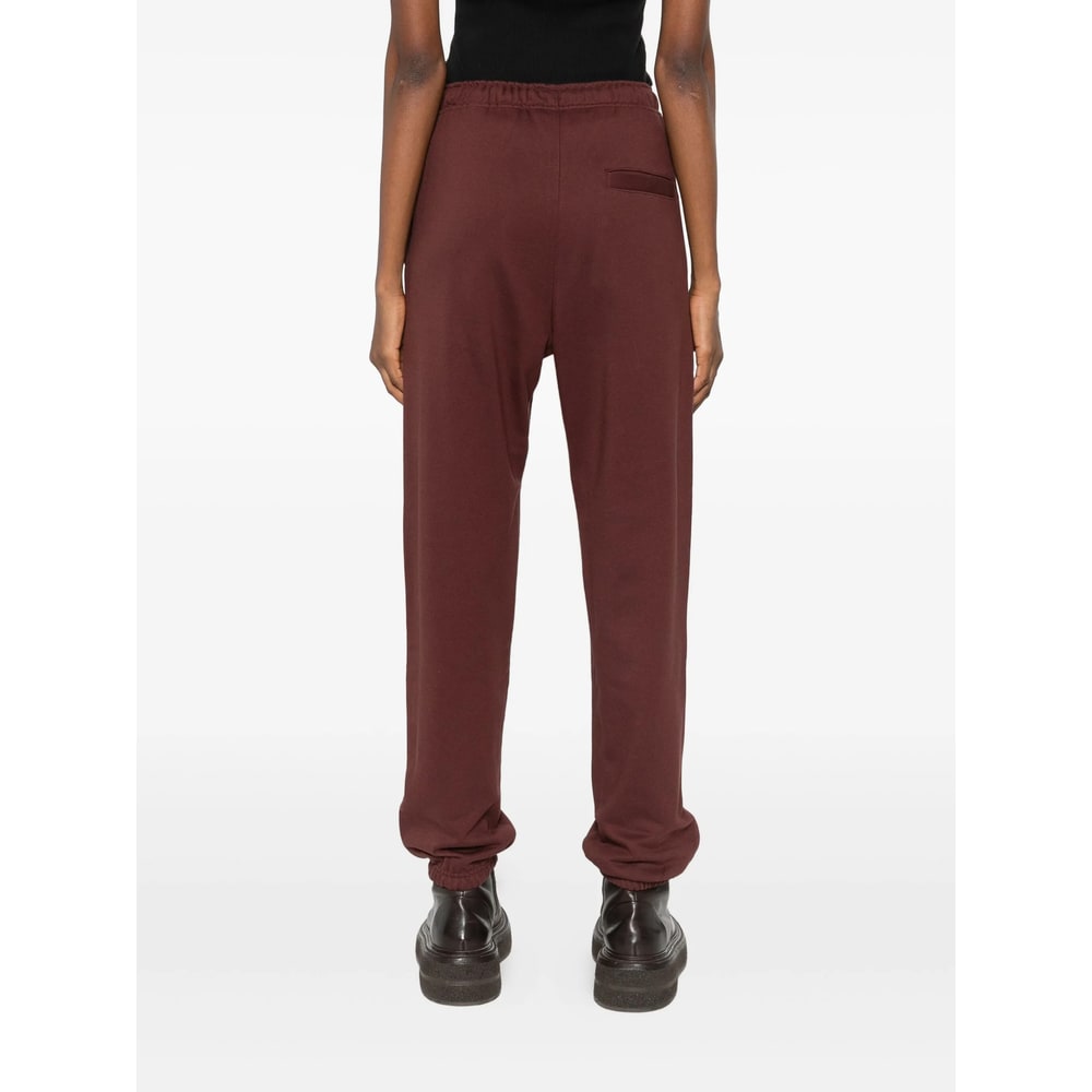 Y-3 Drawstring-waist Pants In Brown