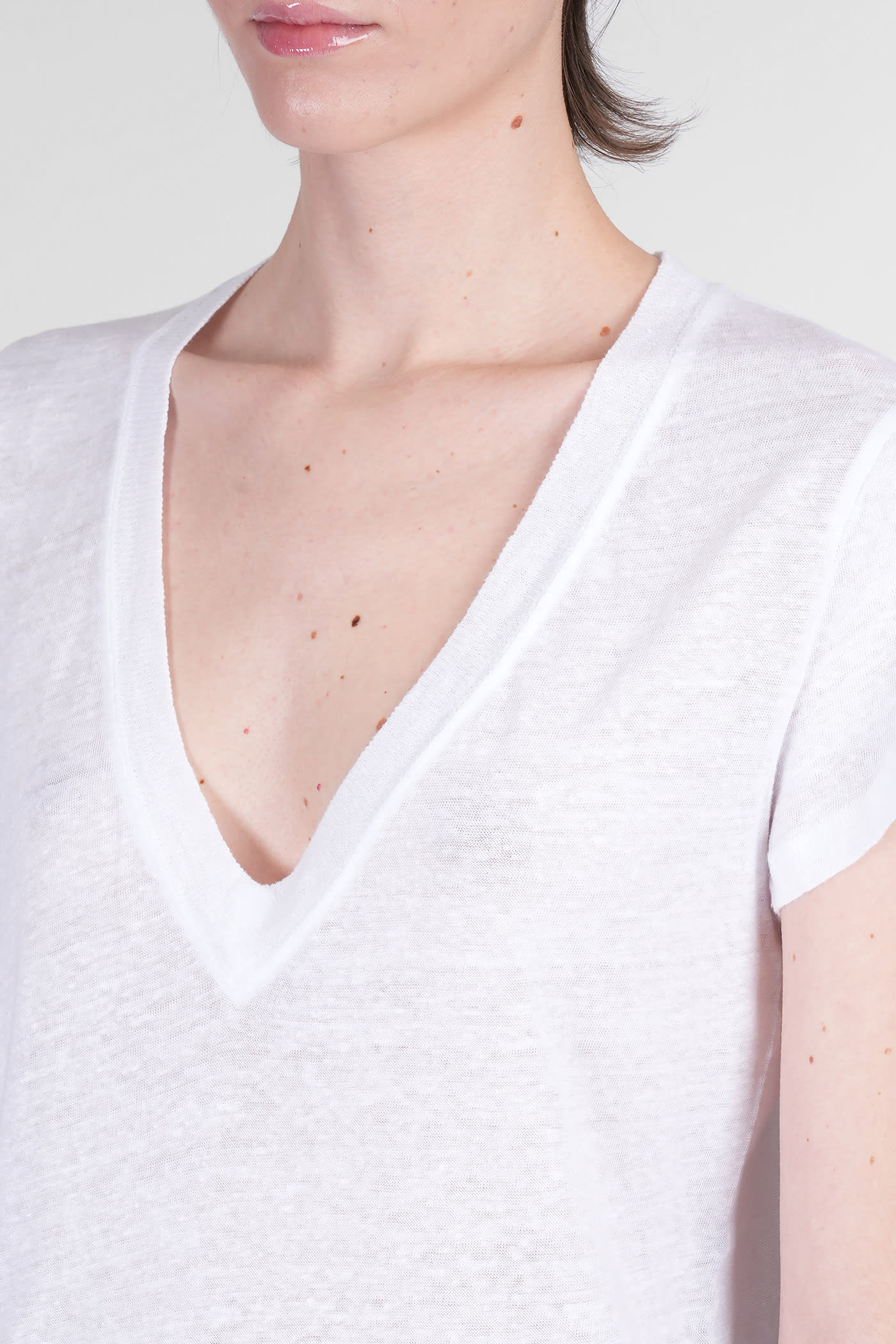 Iro T-shirt En Lin Col V Rodeo
