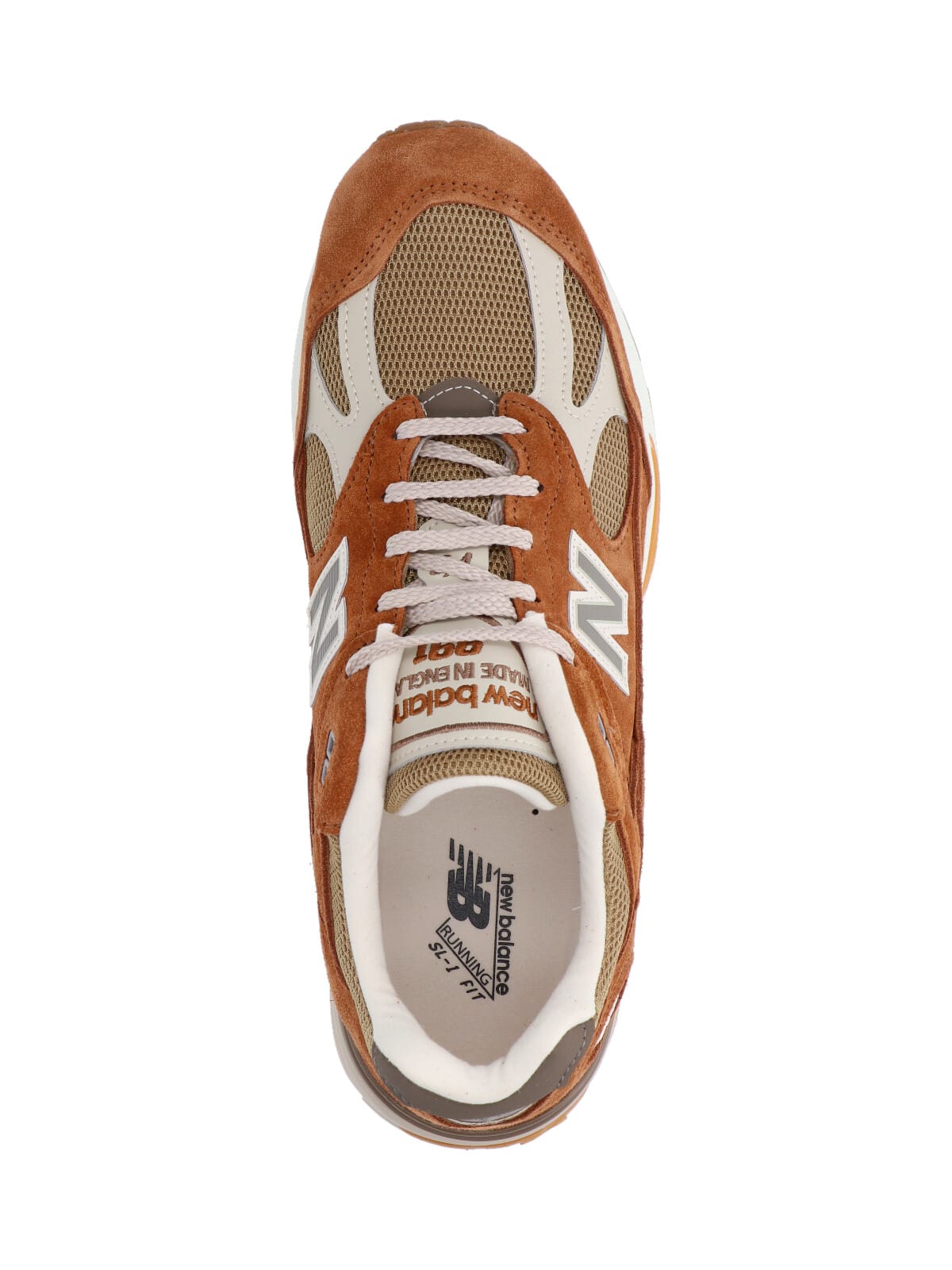 New Balance Made In Uk 991v2 Suede Sneakers In Brown