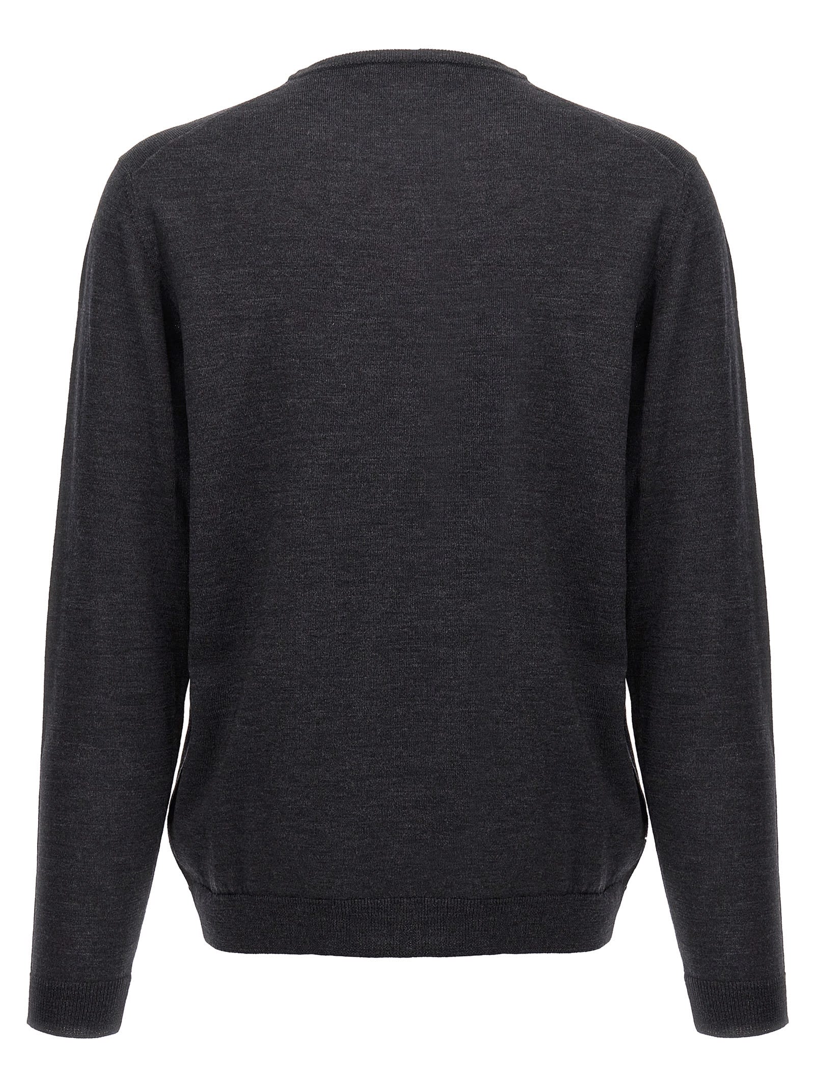 Shop Roberto Collina Crew-neck Sweater In Gray