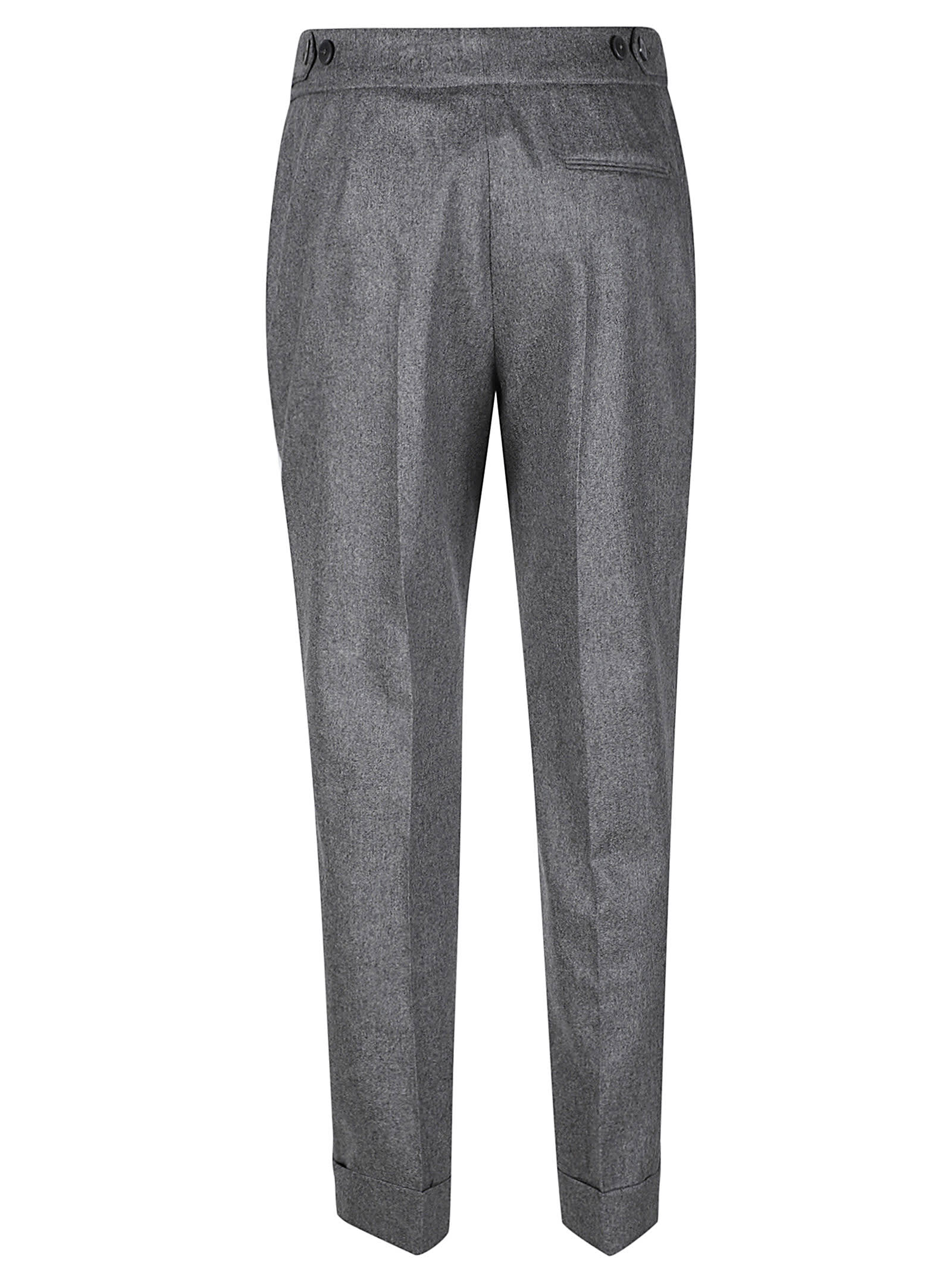 Shop Pt Torino Andrea Pant In Grigio Medio