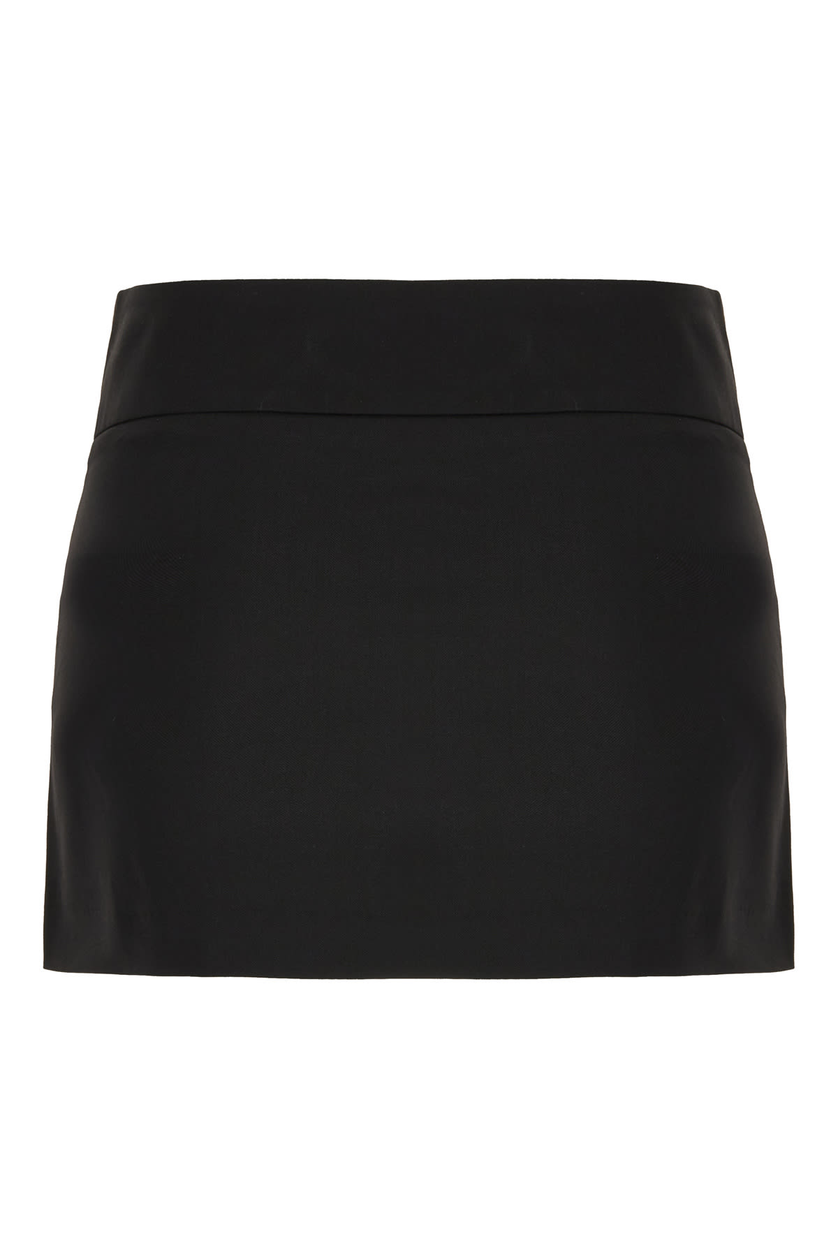 Shop Diesel Black Stretch Polyester Blend O-dixy Mini Skirt