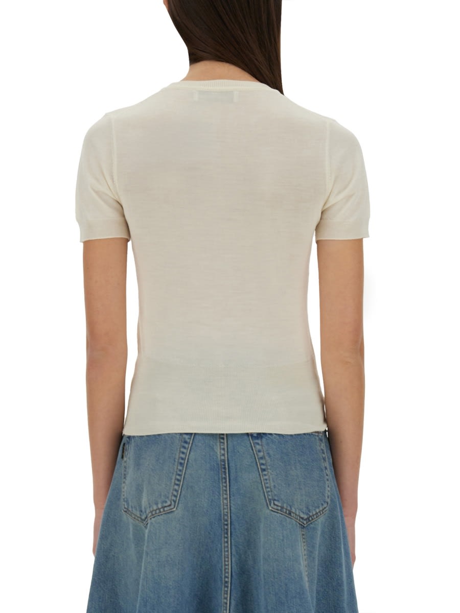 Shop Vivienne Westwood Top Bea In Ivory