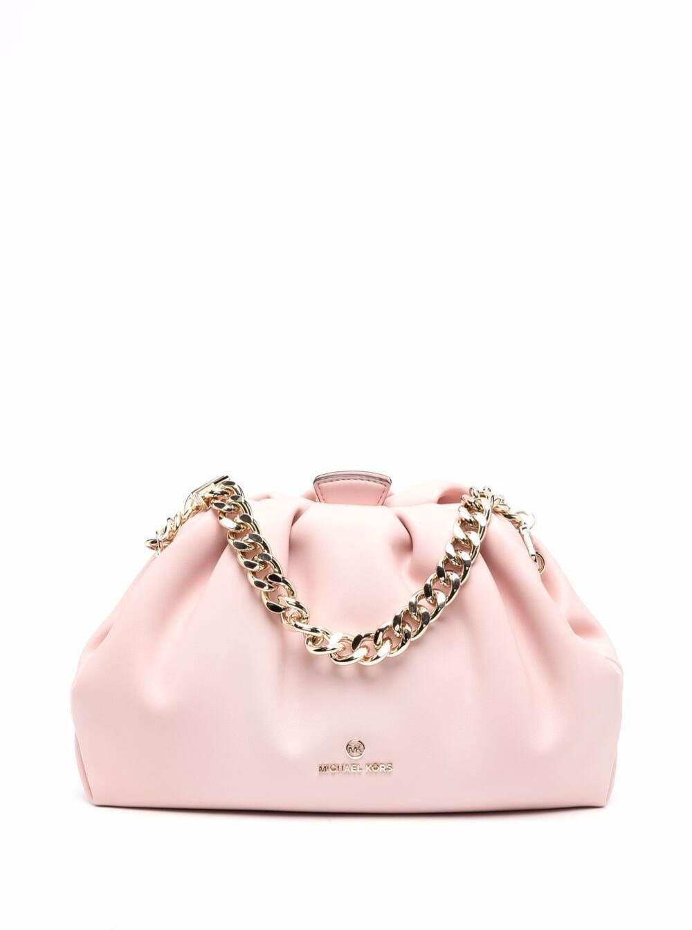 MICHAEL Michael Kors M Michael Kors Womans Nola Pink Leather Handbag
