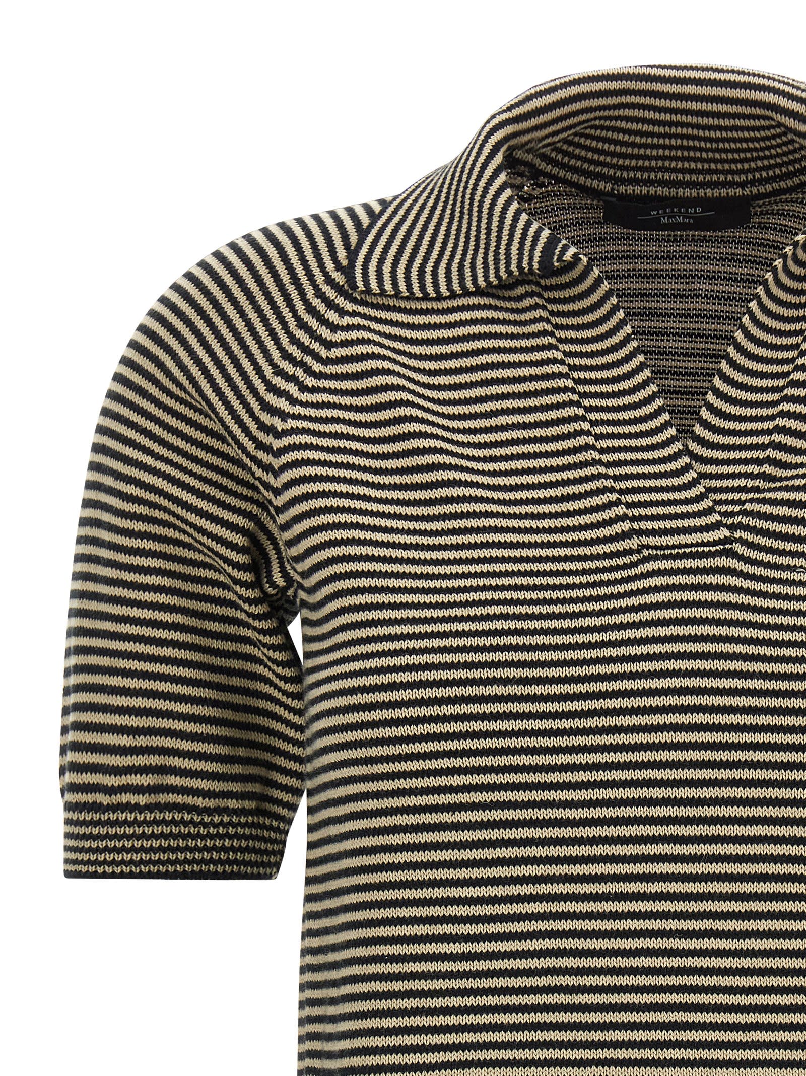 Weekend Max Mara Junior Polo Multicolor In Black