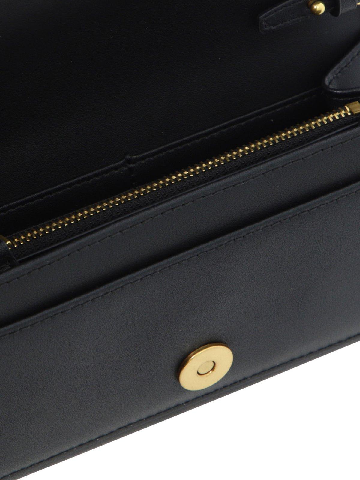 Pinko Love Bag Simply Crossbody Clutch Bag In Black