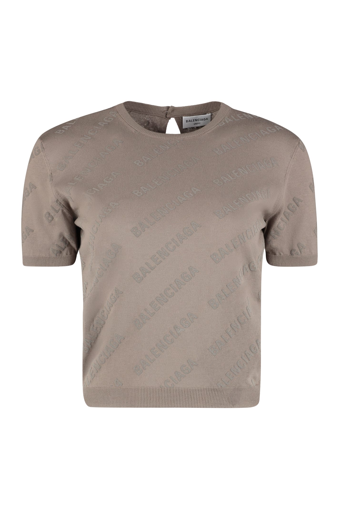 Balenciaga Cotton Crew-neck T-shirt