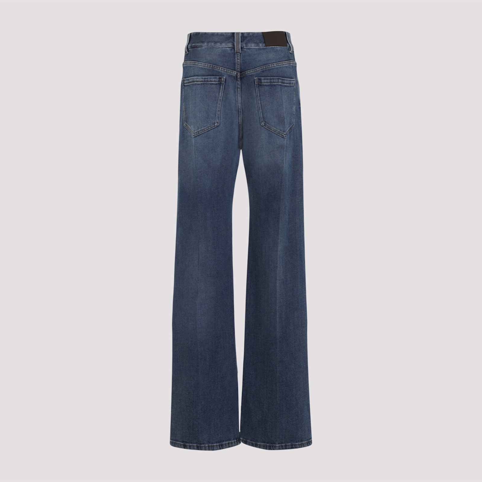Brunello Cucinelli Cotton Jeans In Blue