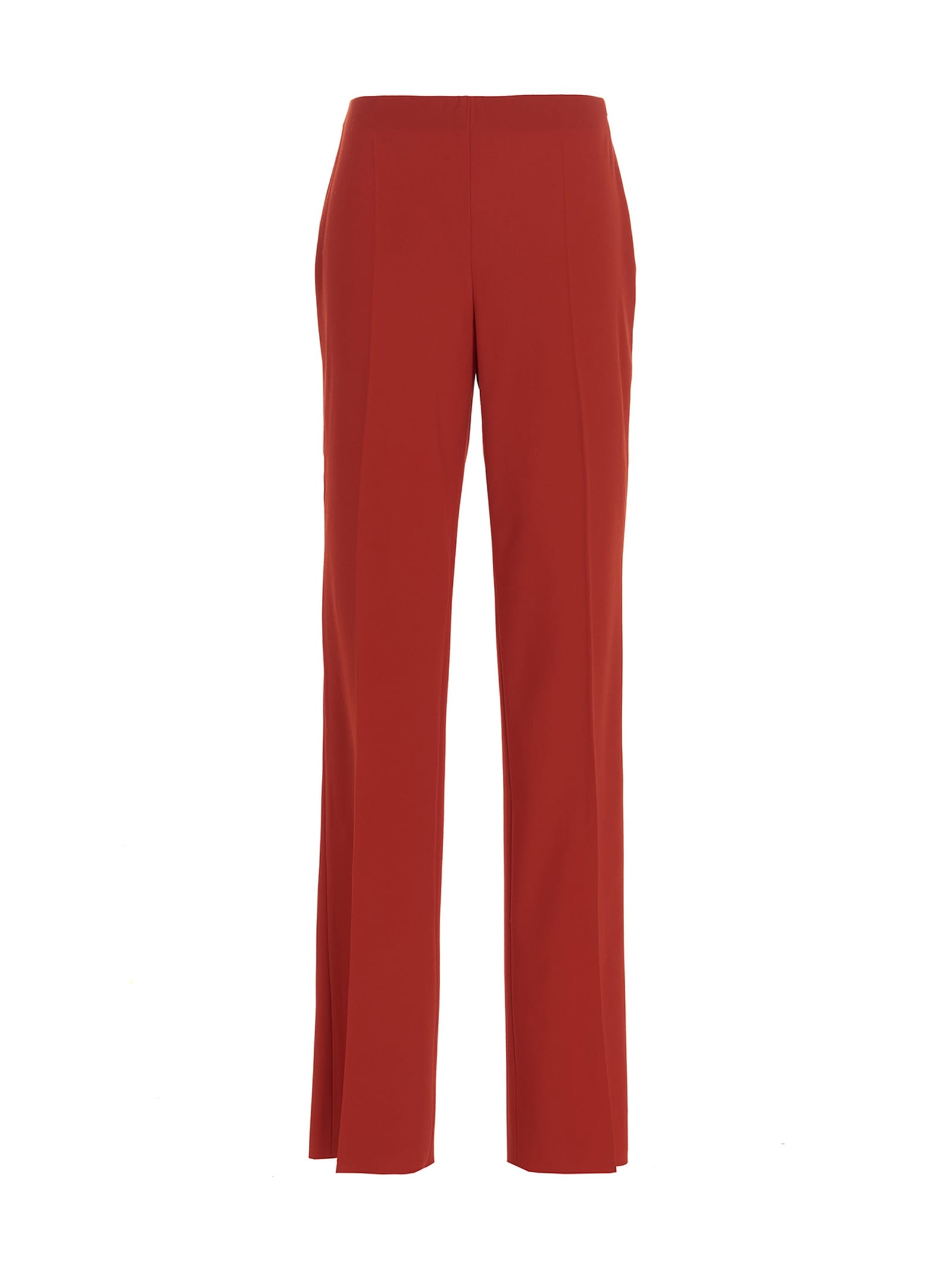 Straight Pants With Pleat