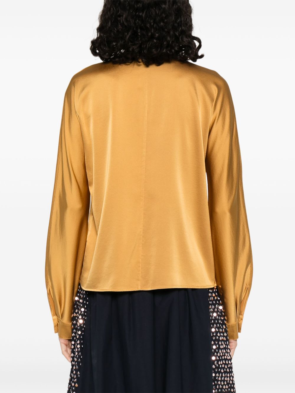 Forte Forte Women Silk Blouse In Brown