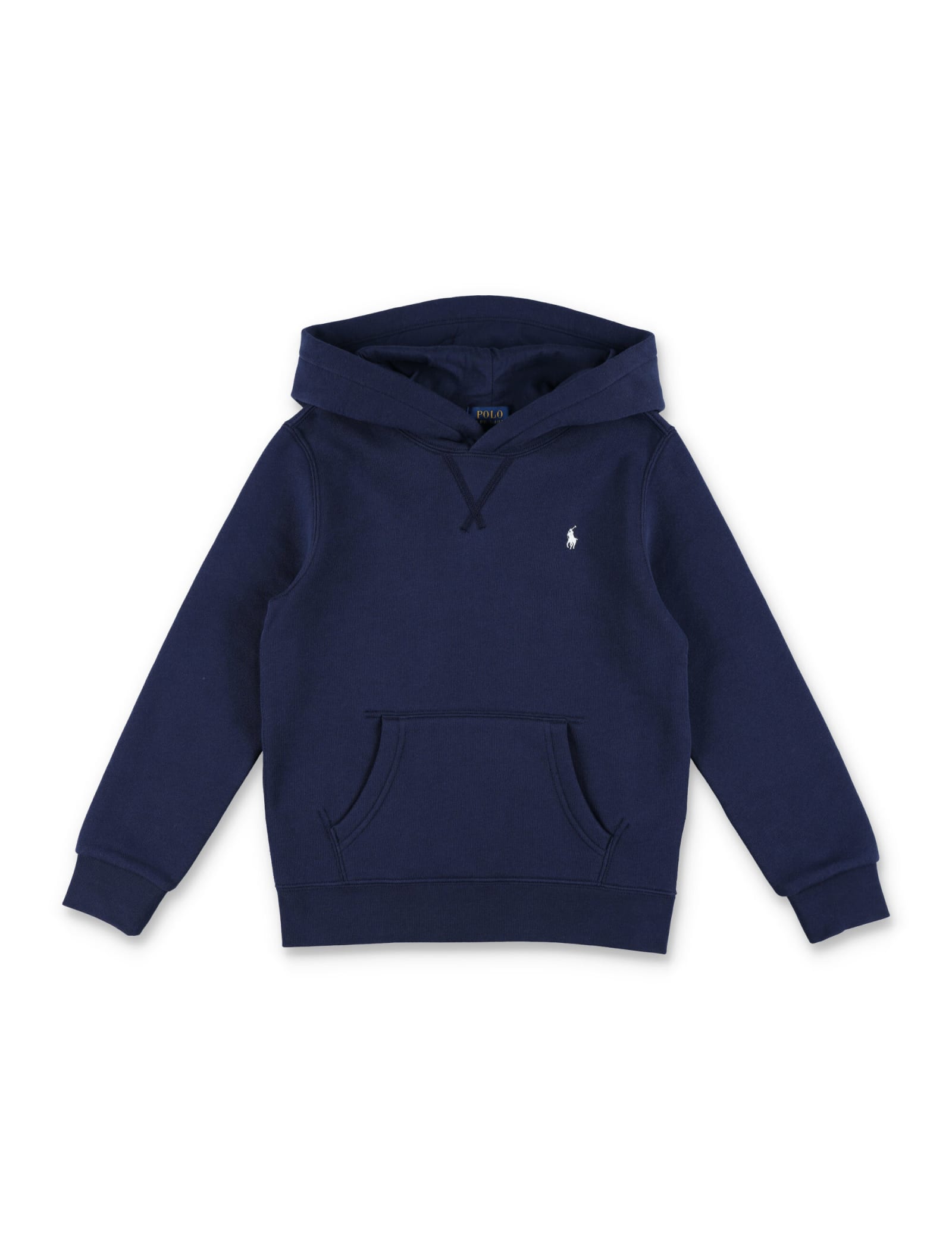 Shop Polo Ralph Lauren Basic Hoodie In Black