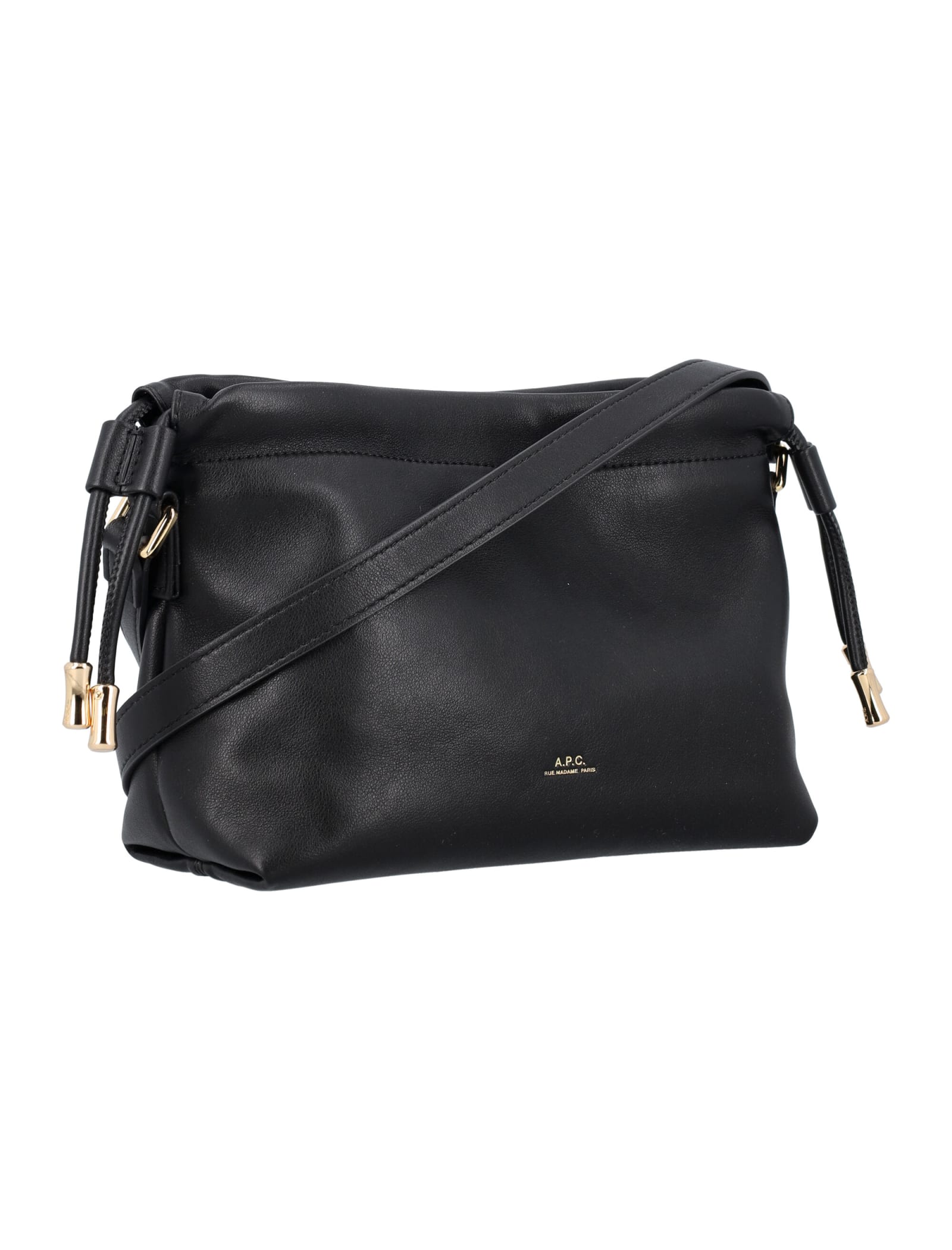 Shop Apc Ninon Mini Bag In Black