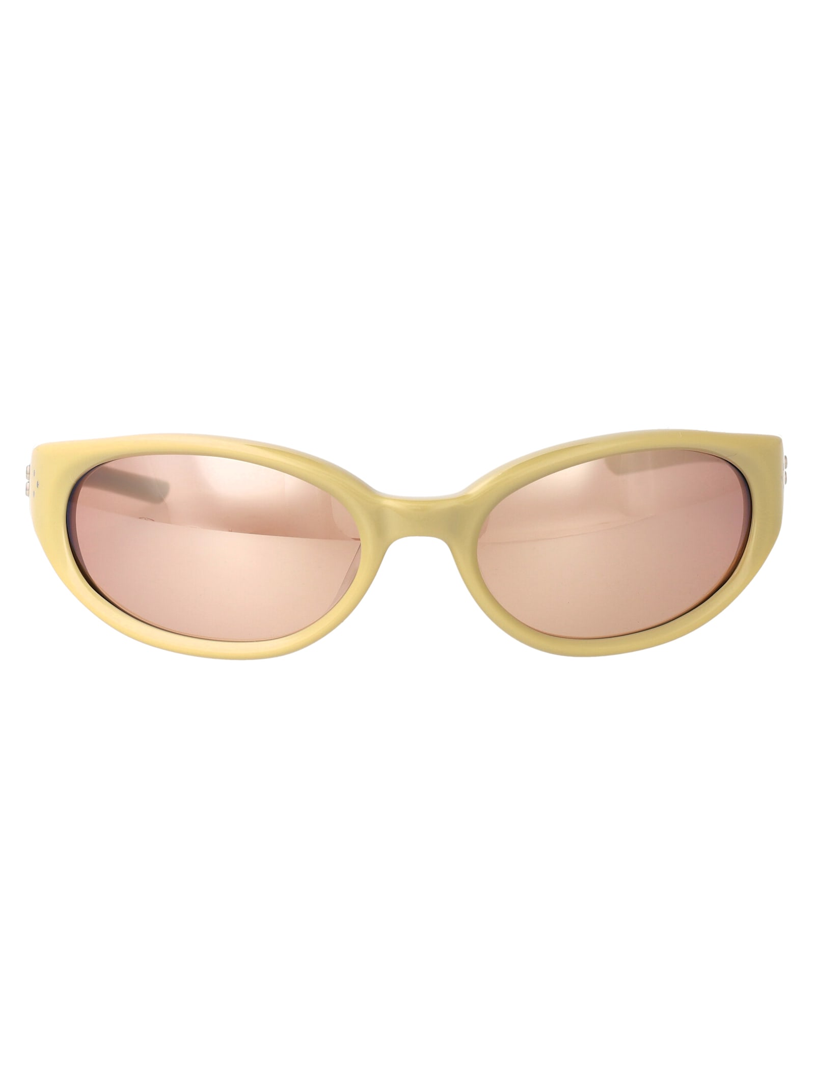 Shop Gentle Monster Young Sunglasses In Y10 Yellow