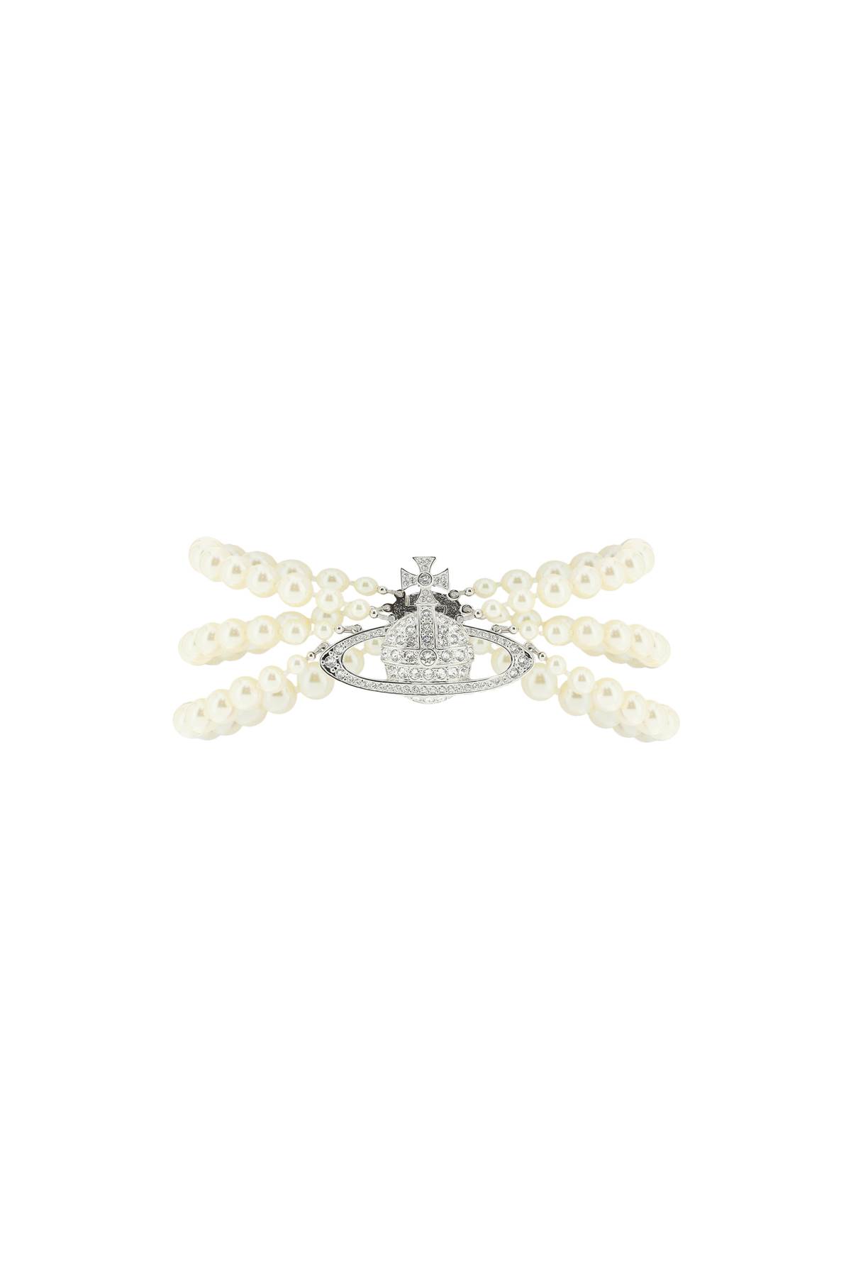 Three Row Pearl Choker