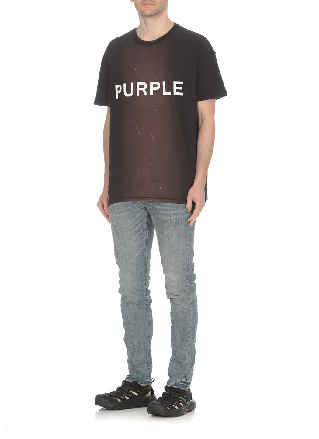 Purple Brand Men's P001 Low Rise Slim Fit Jeans