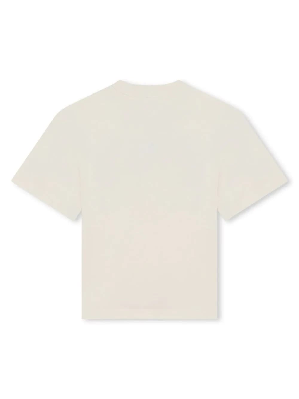 Shop Lanvin Butter T-shirt With Logo Print In White