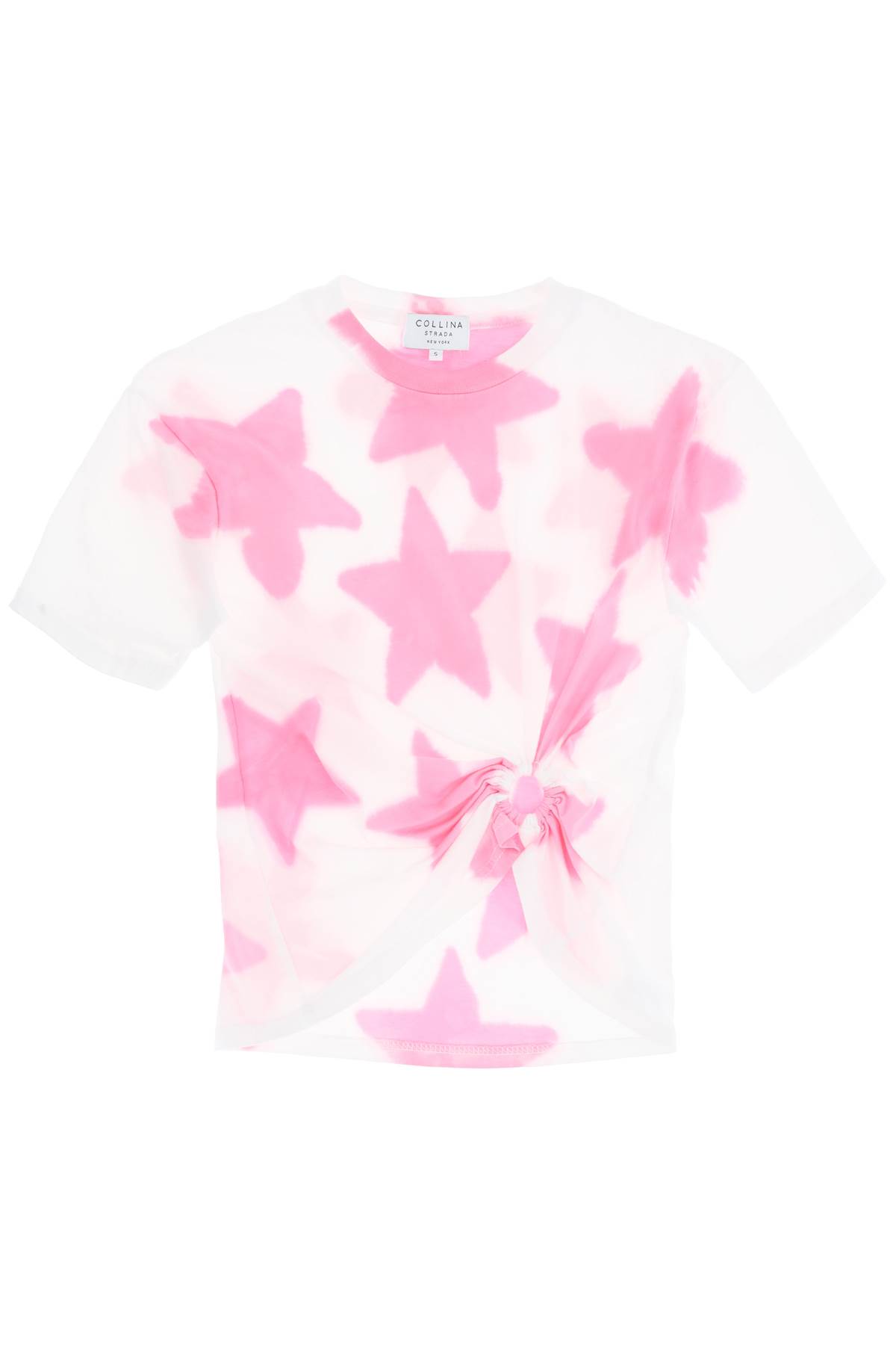 Tie-dye Star T-shirt With O-ring Detail