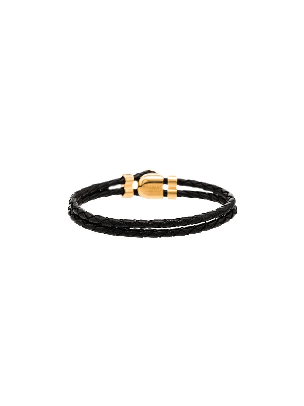 Gianni Versace bracelet in black leather and Medusa head (The nineties) -  Auction Fashion Vintage - Maison Bibelot - Casa d'Aste Firenze - Milano