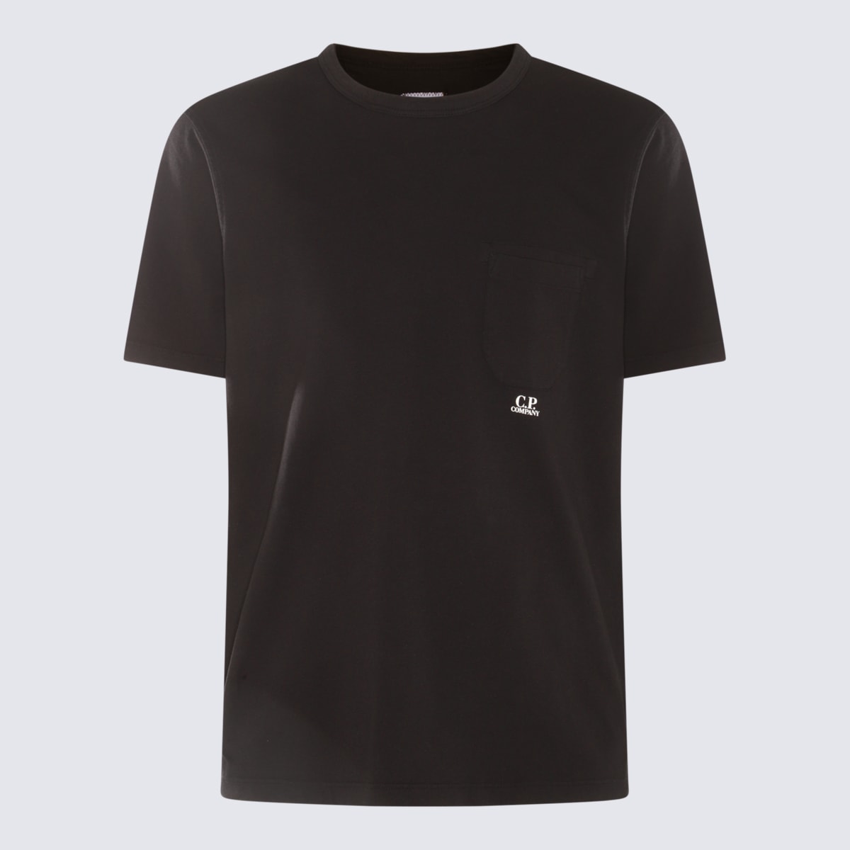 Shop C.p. Company Black Cotton T-shirt