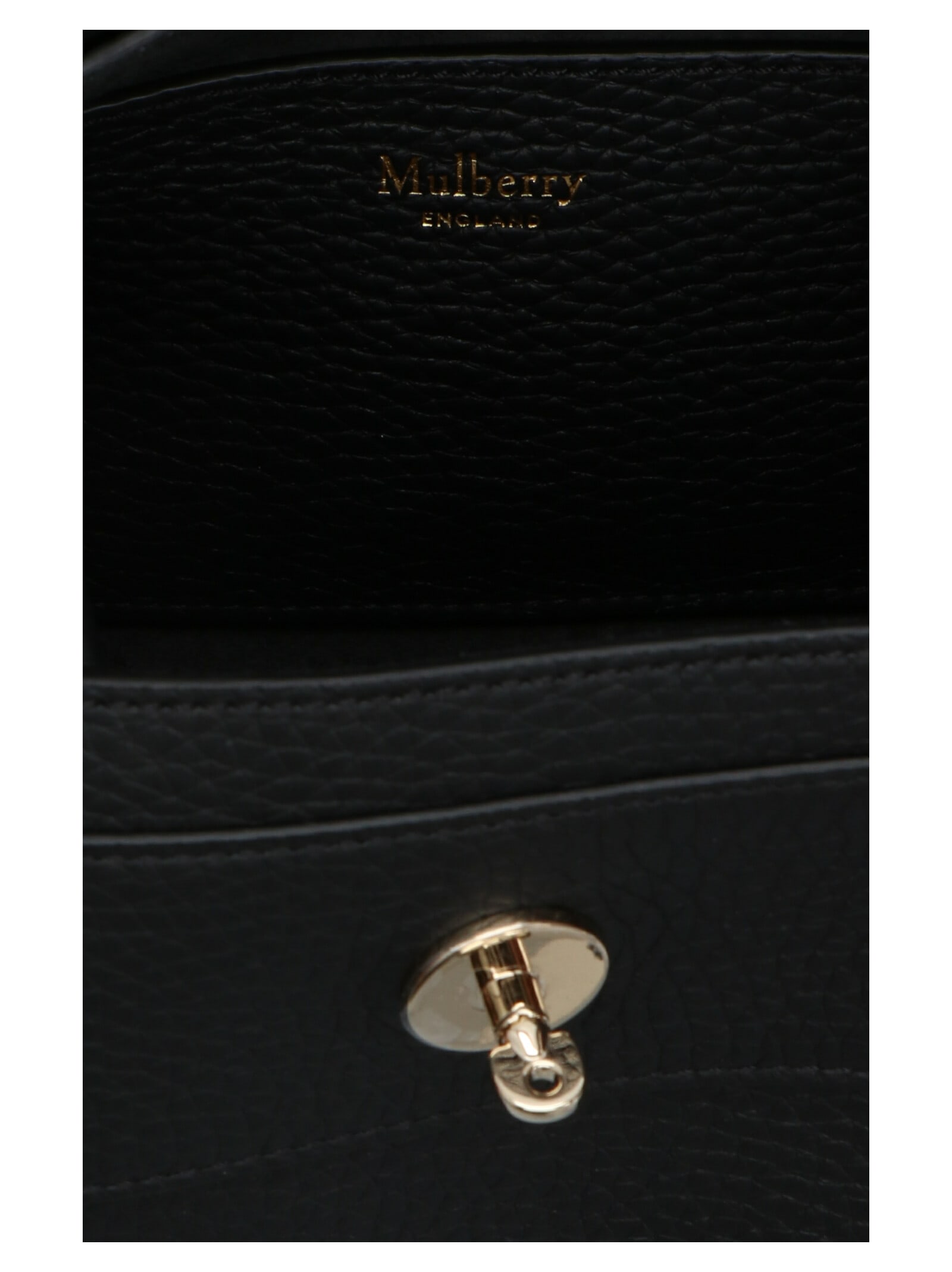 Shop Mulberry Alexa Mini Handbag In Black