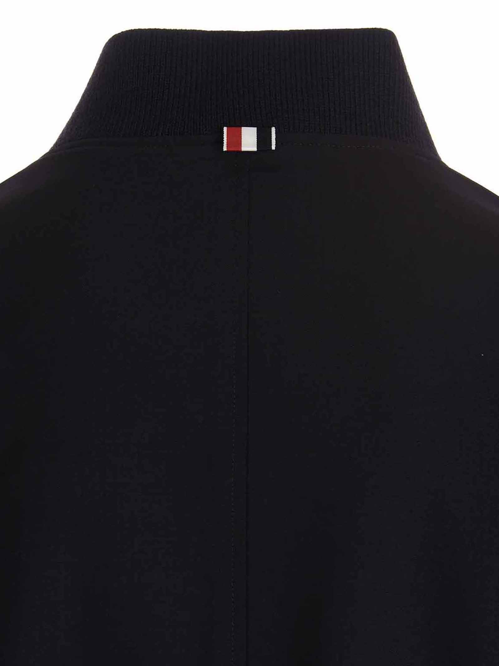 Thom Browne Reversible Jacket In Blue