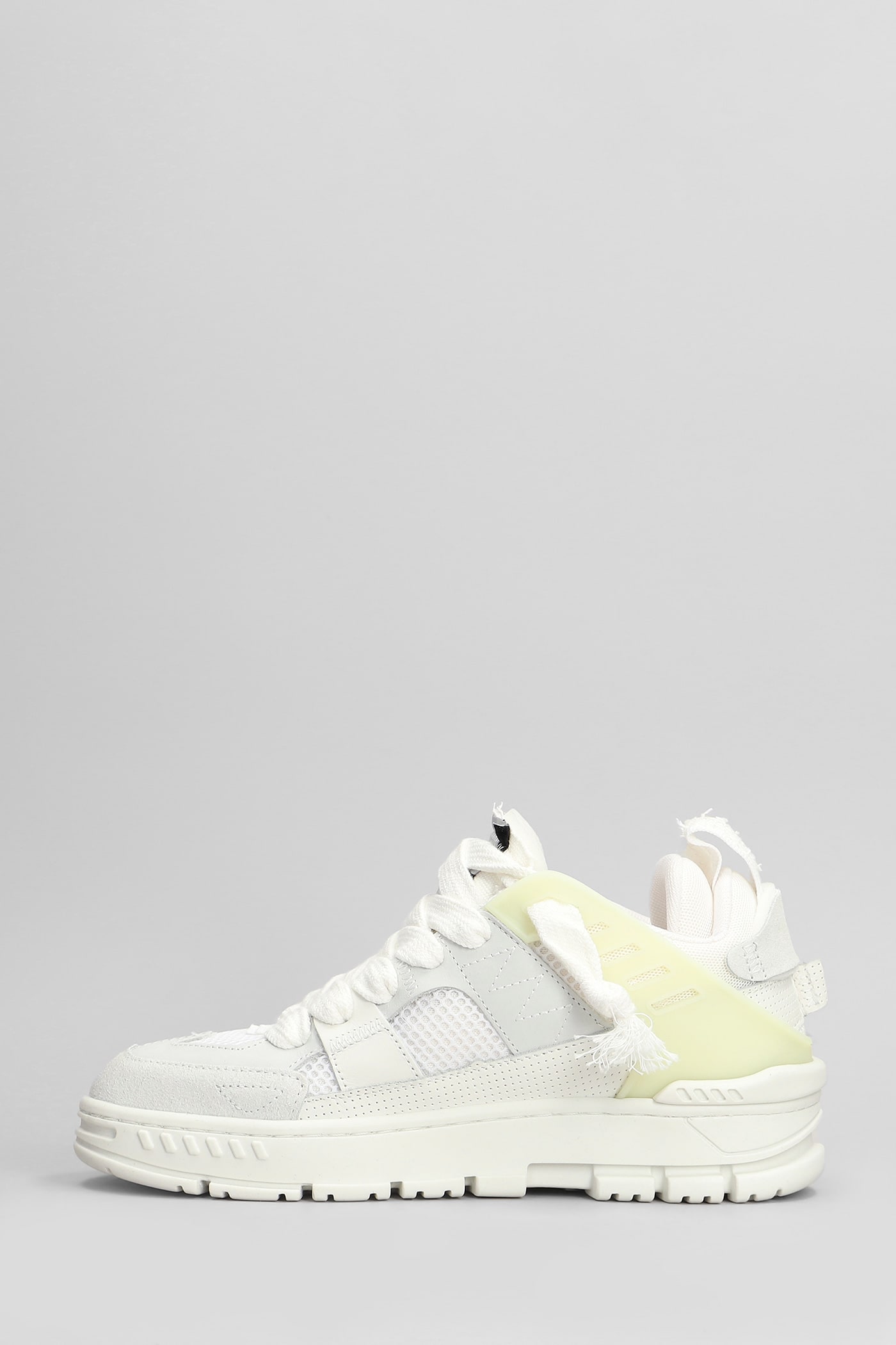 Axel Arigato Area Patchwork Sneakers In White