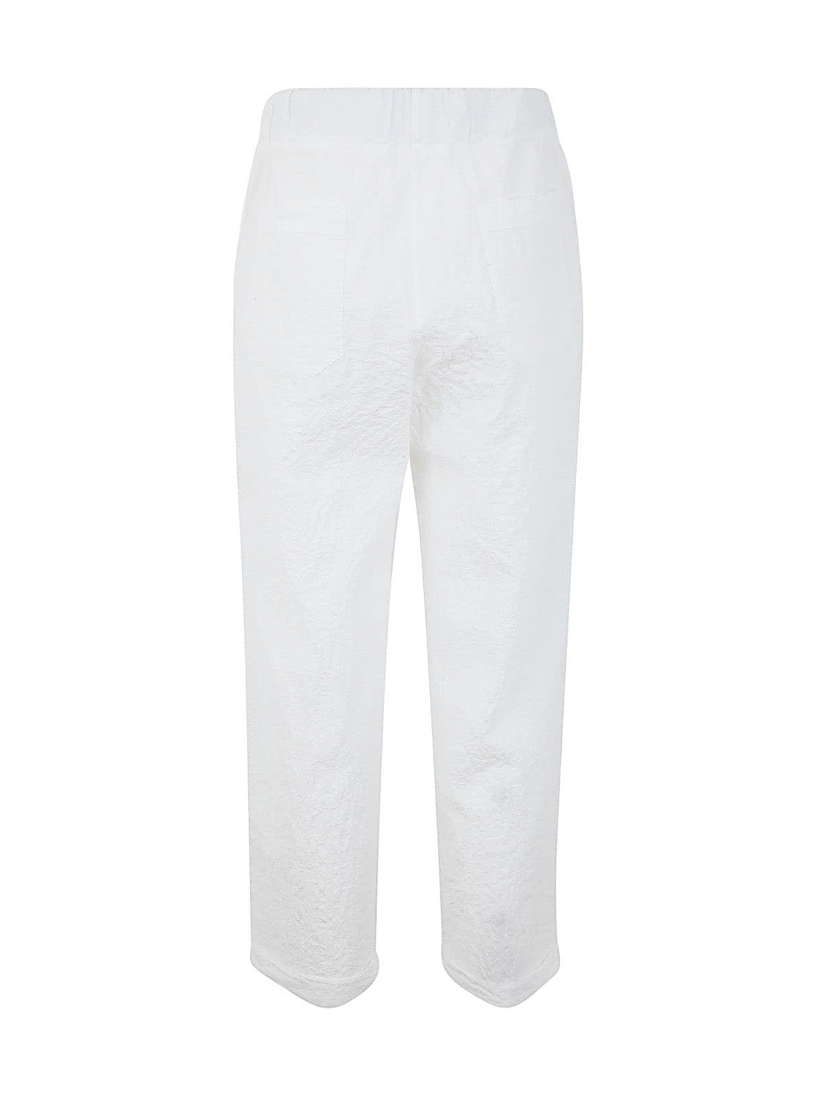 Shop Labo.art Vela Soul Trousers In Winter White