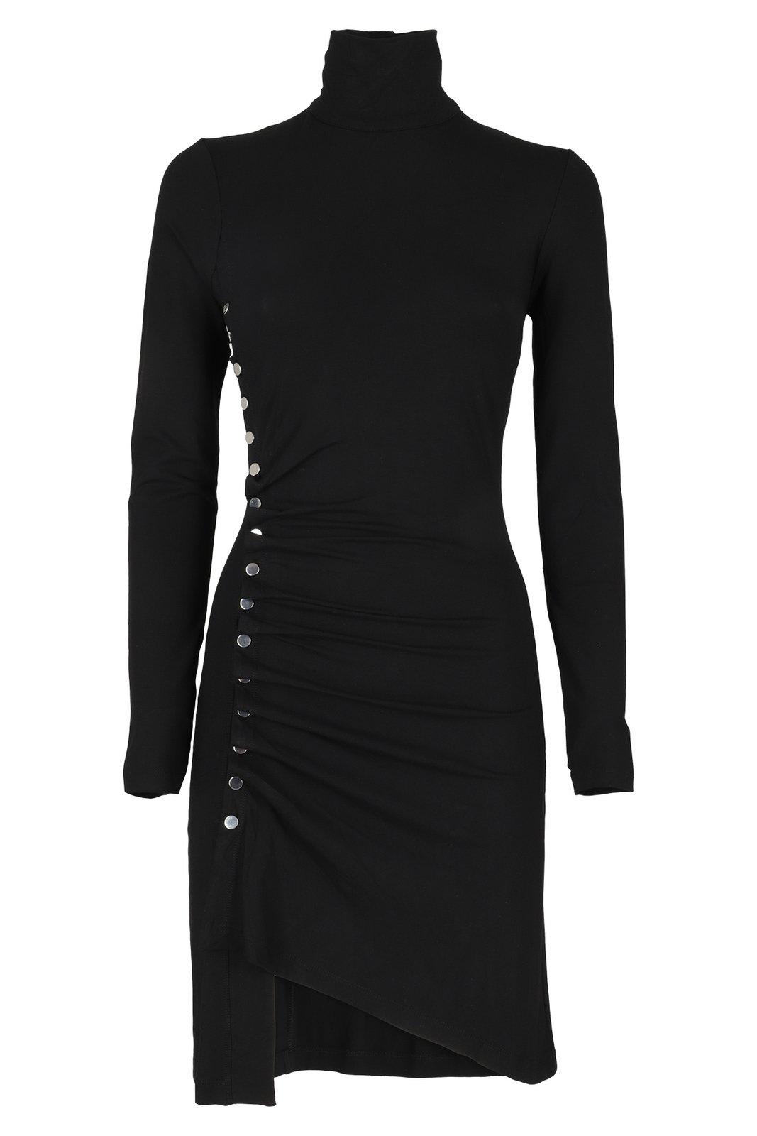 Paco Rabanne Ruched Detailed Mini Dress