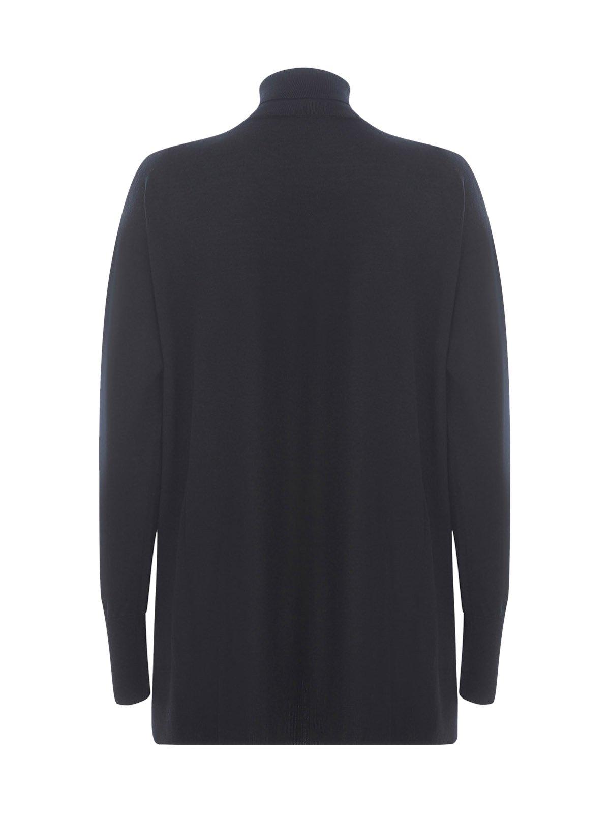 Shop 's Max Mara Turtleneck Knit Jumper In Nero