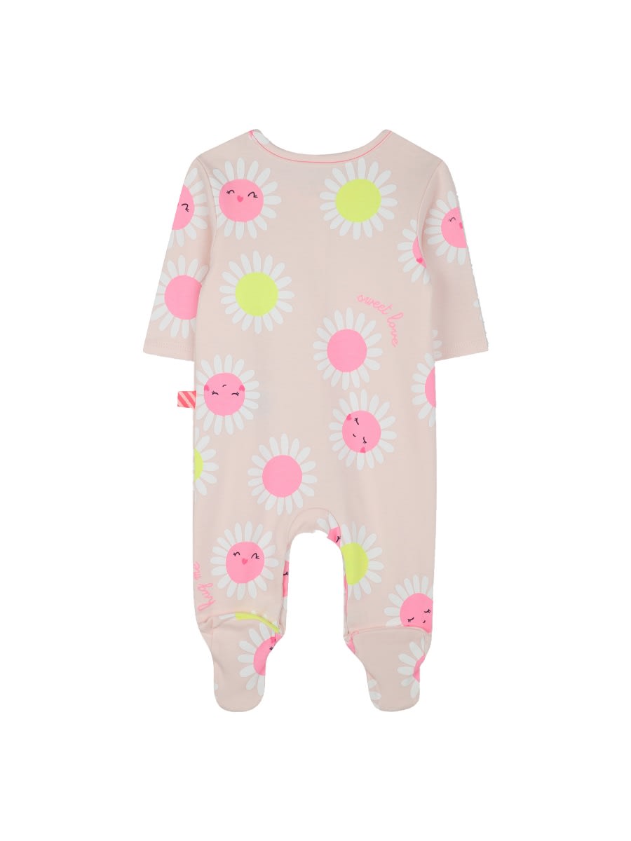 Billieblush Pajama Suit With Gag In Pink