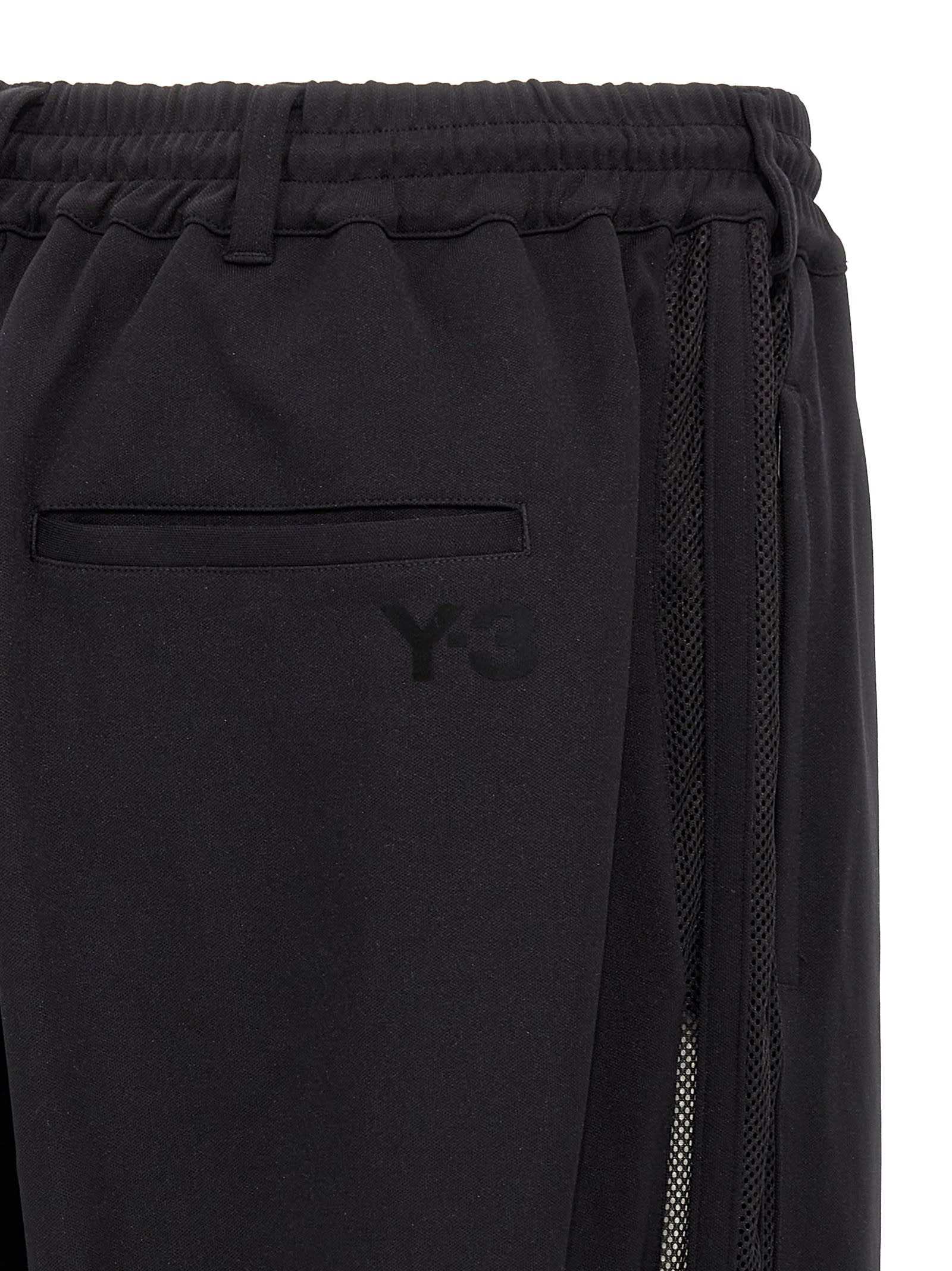 Y-3 Ft Straight-leg Track Pants In Black