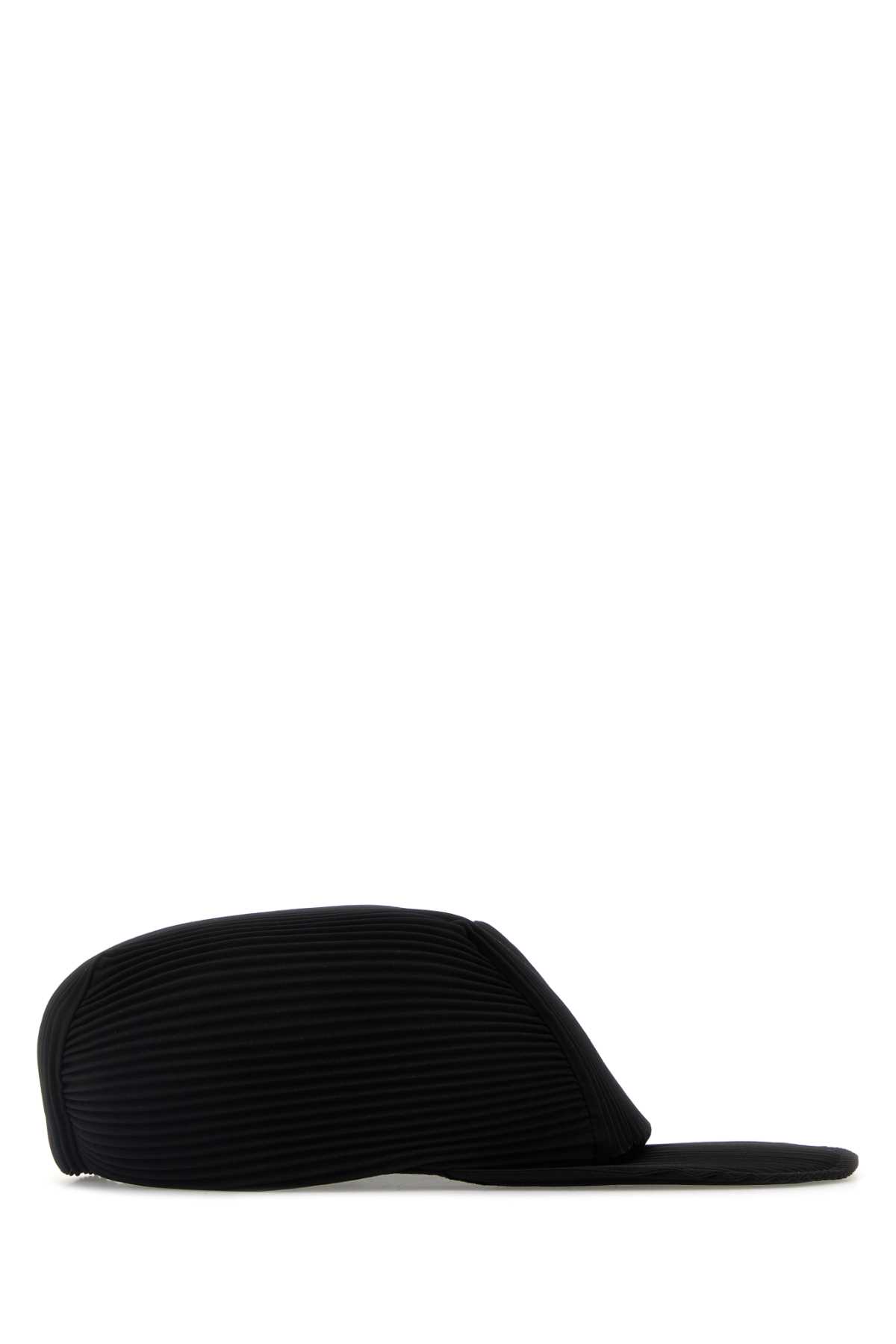Issey Miyake Black Polyester Baseball Cap In Black