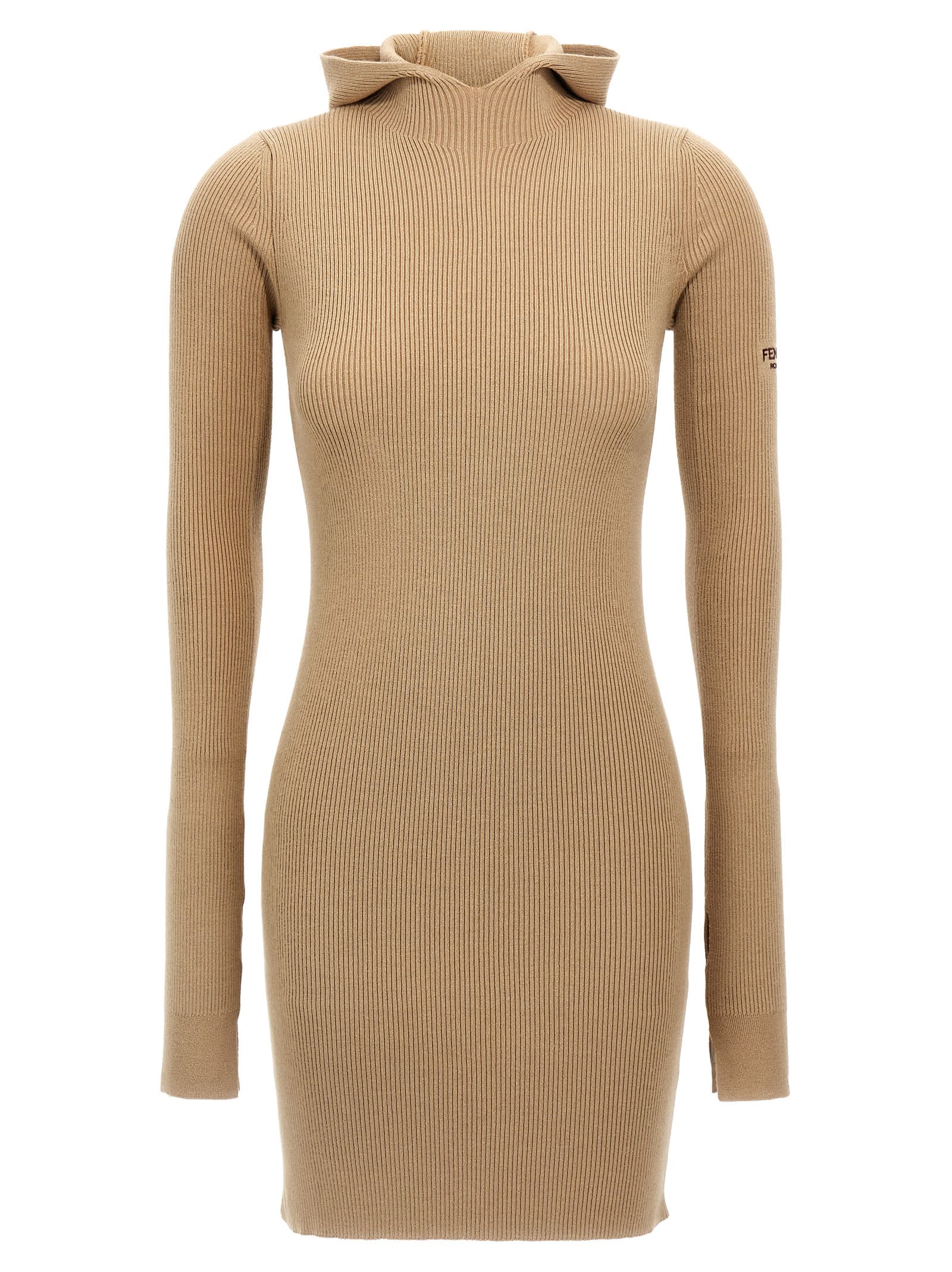 FENDI HOODED DRESS 