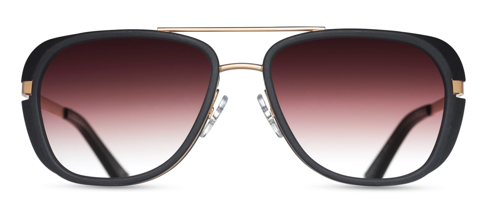 Matsuda M3023-matte Gold/matte Black-sg-mgp Sunglasses In Opaque Opaque / Black Gold