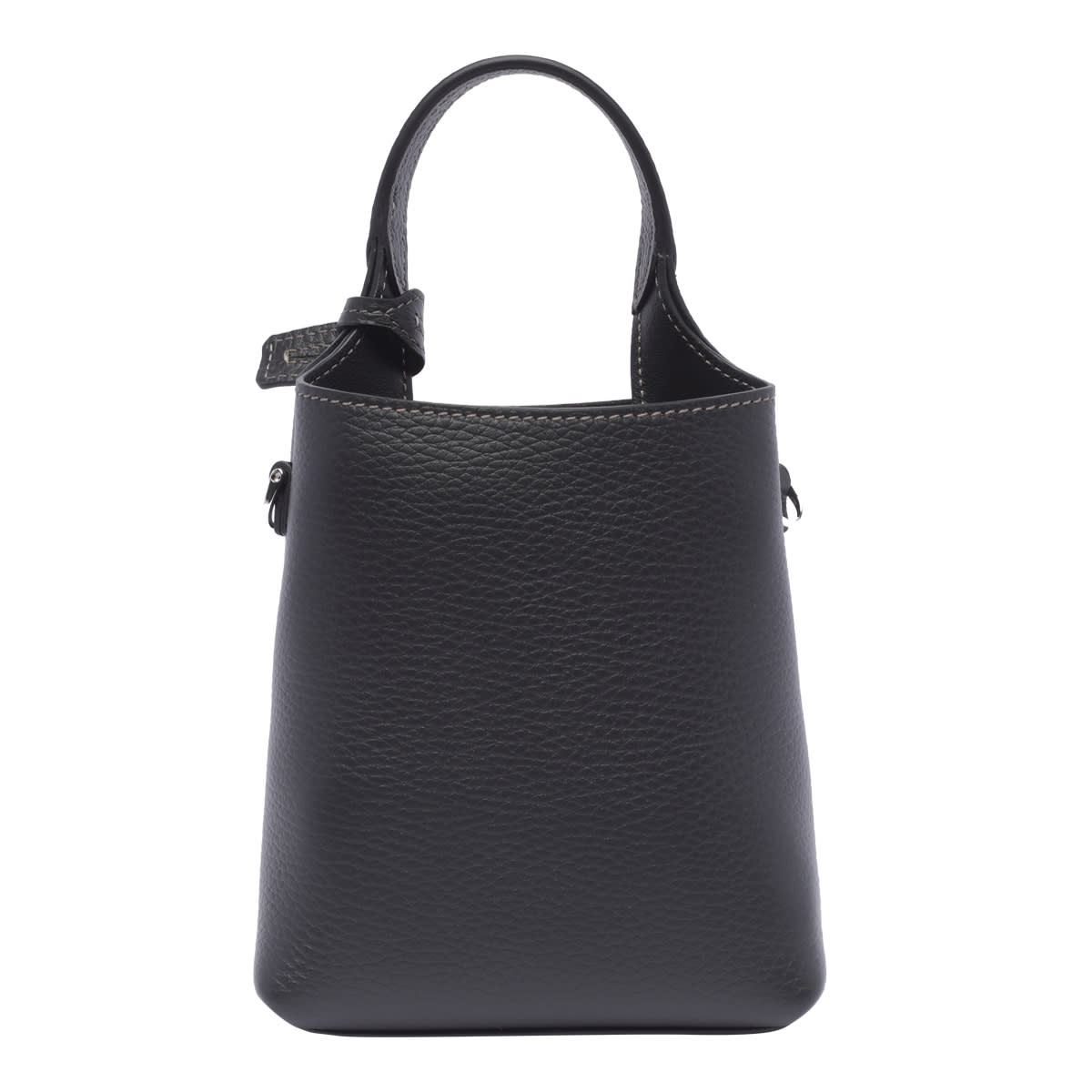 Shop Tod's Micro Tods Handbag In Black