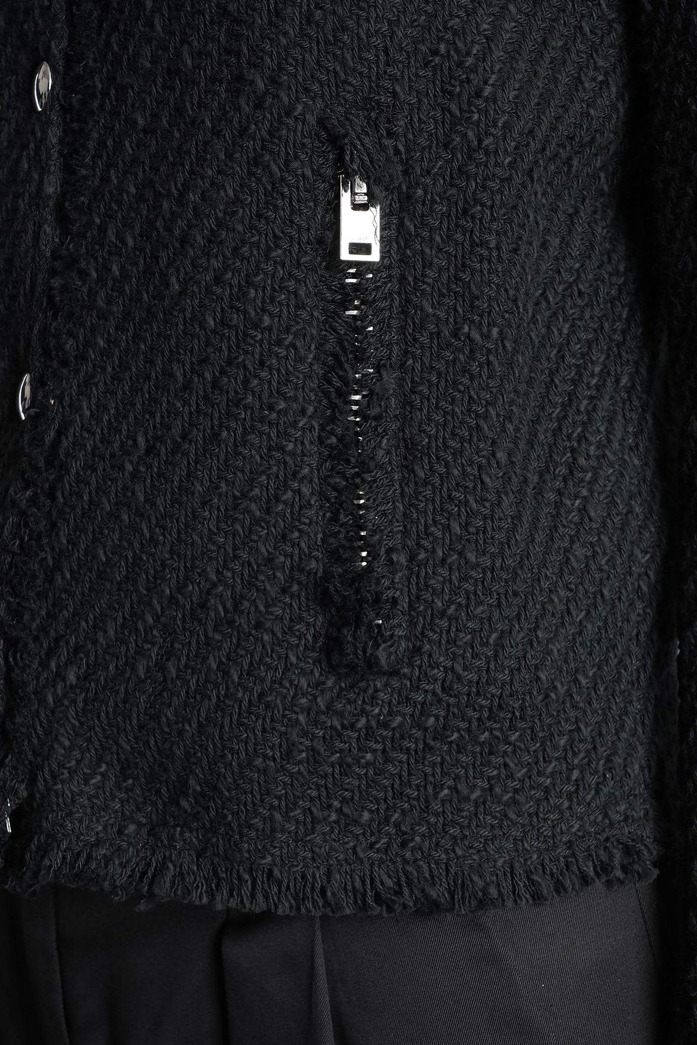 Iro Agnette Casual Jacket In Black Cotton In Black
