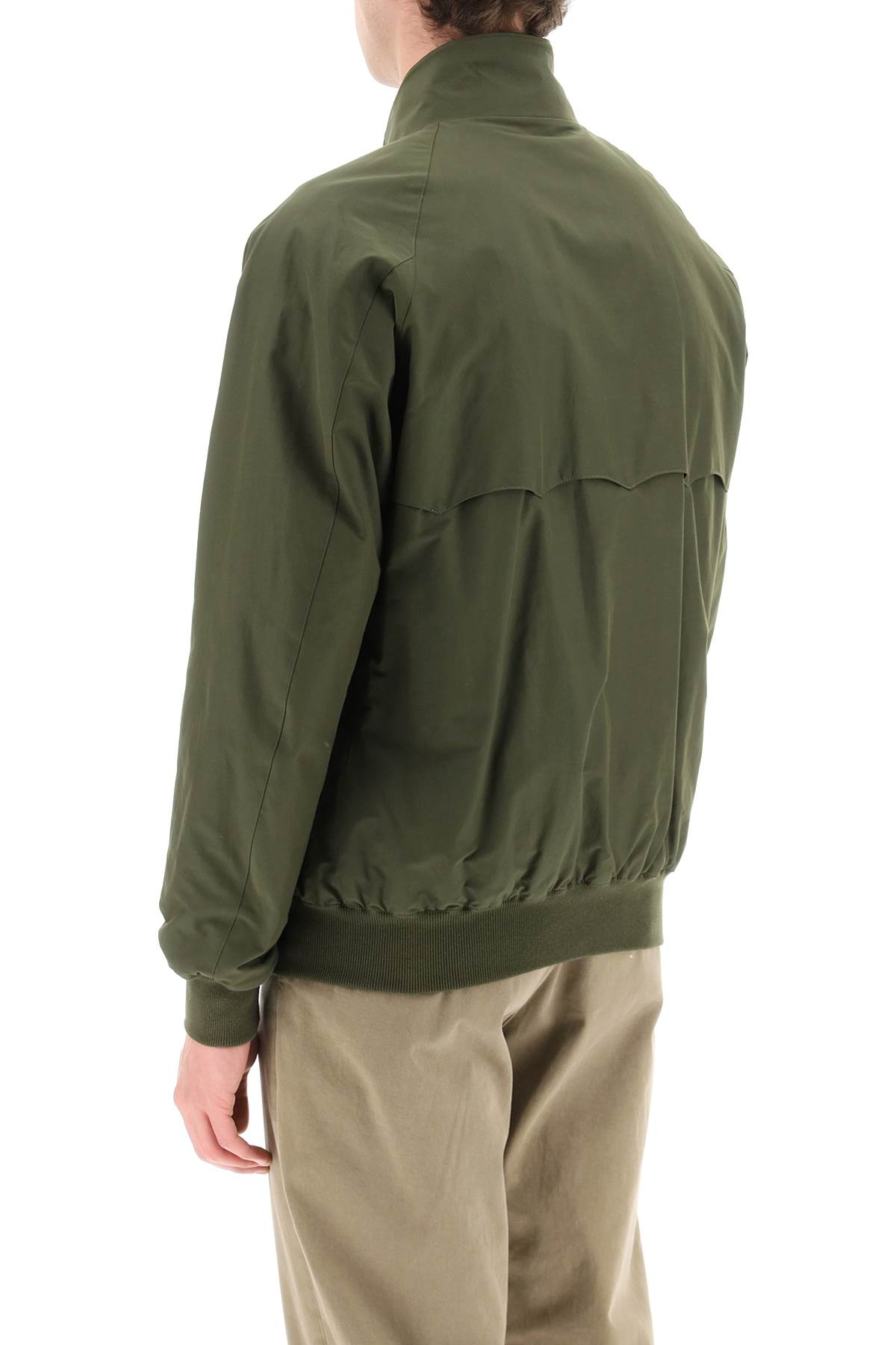 Shop Baracuta G9 Harrington Jacket In Beech (green)